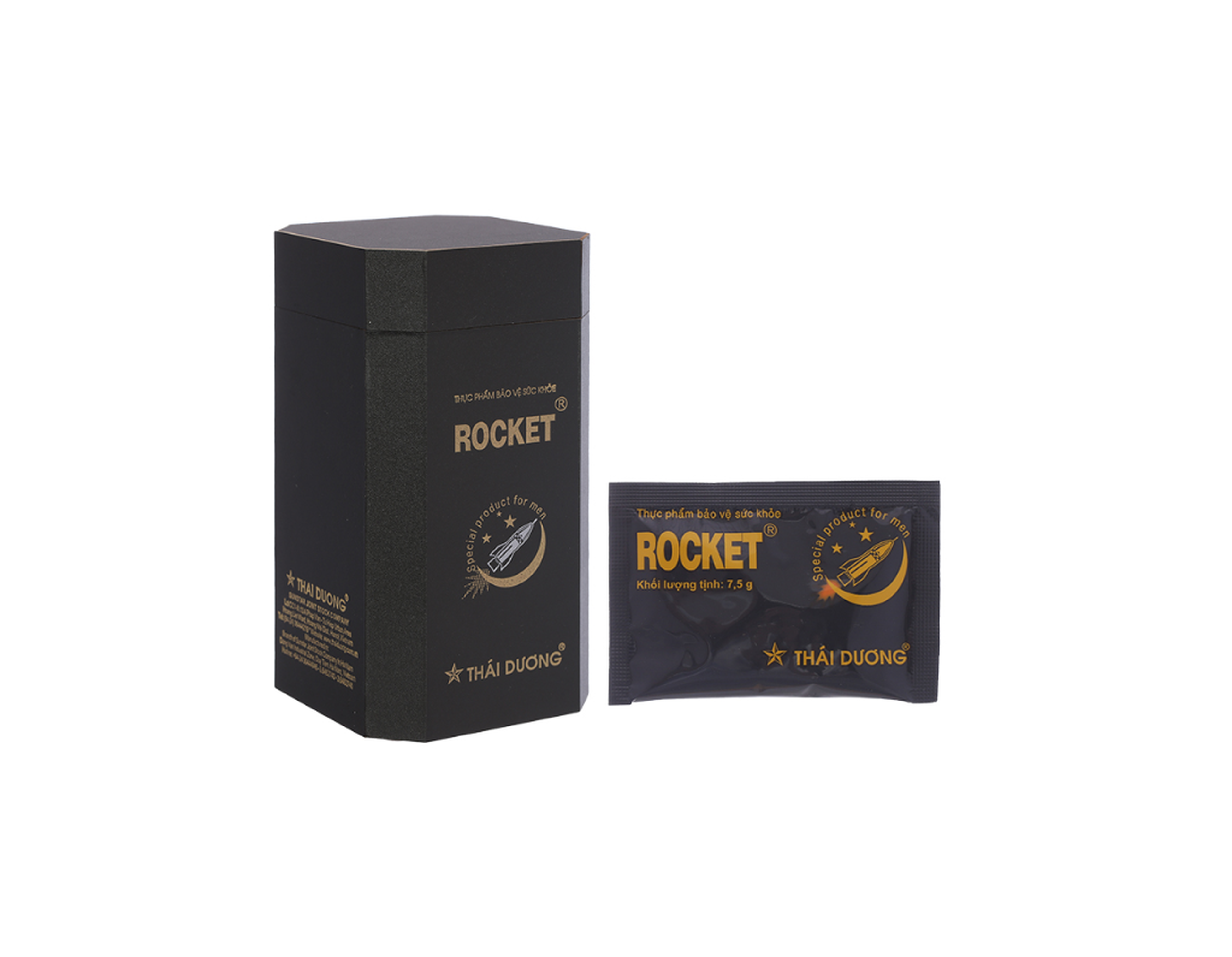 Rocket Pil Sac tăng cường sinh lý nam giới (Hộp 30 gói x 7,5g) 