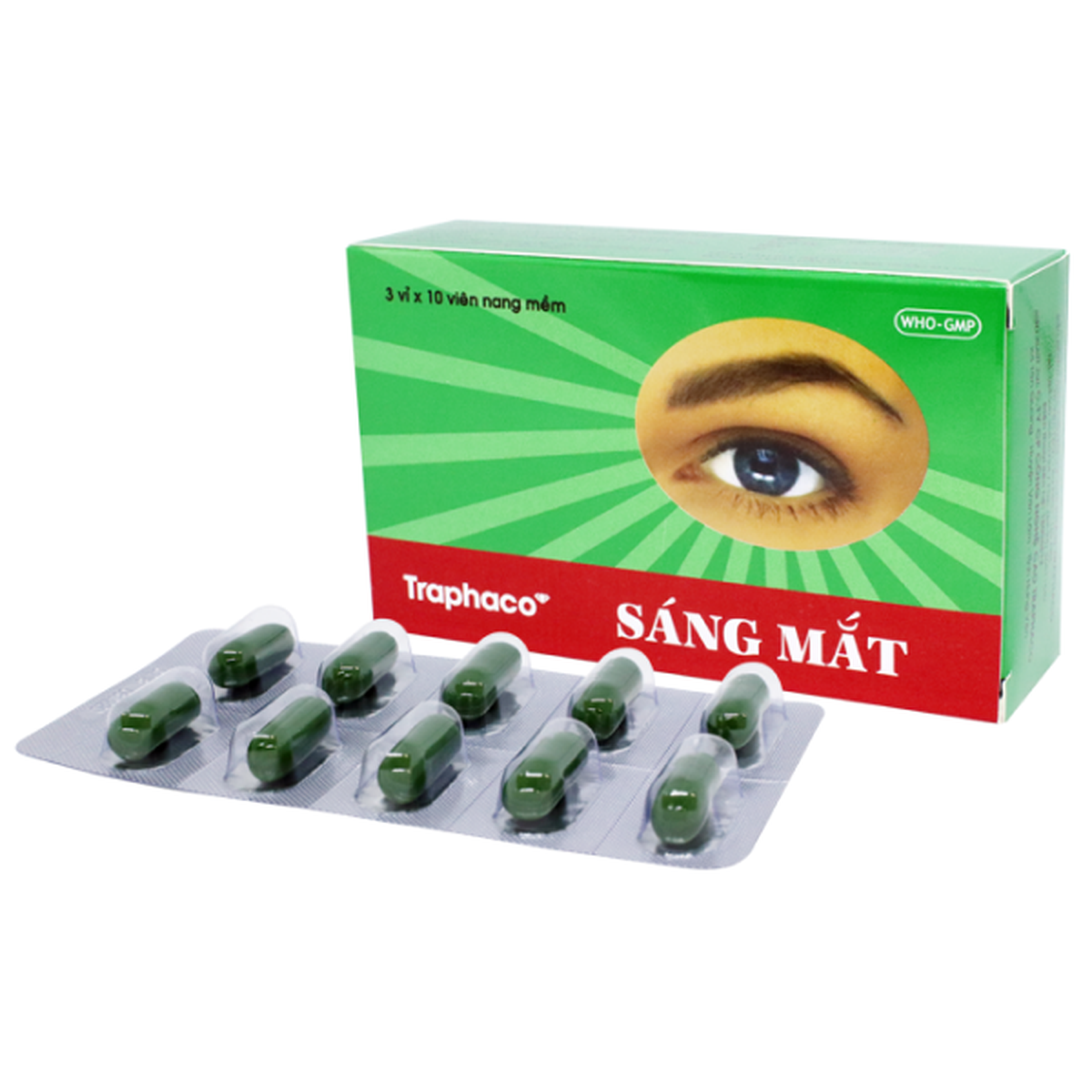 Thuốc Sáng mắt NM TPC điều trị các bệnh về mắt do can thận âm hư, huyết hư (hộp 3 vỉ x 10 viên)