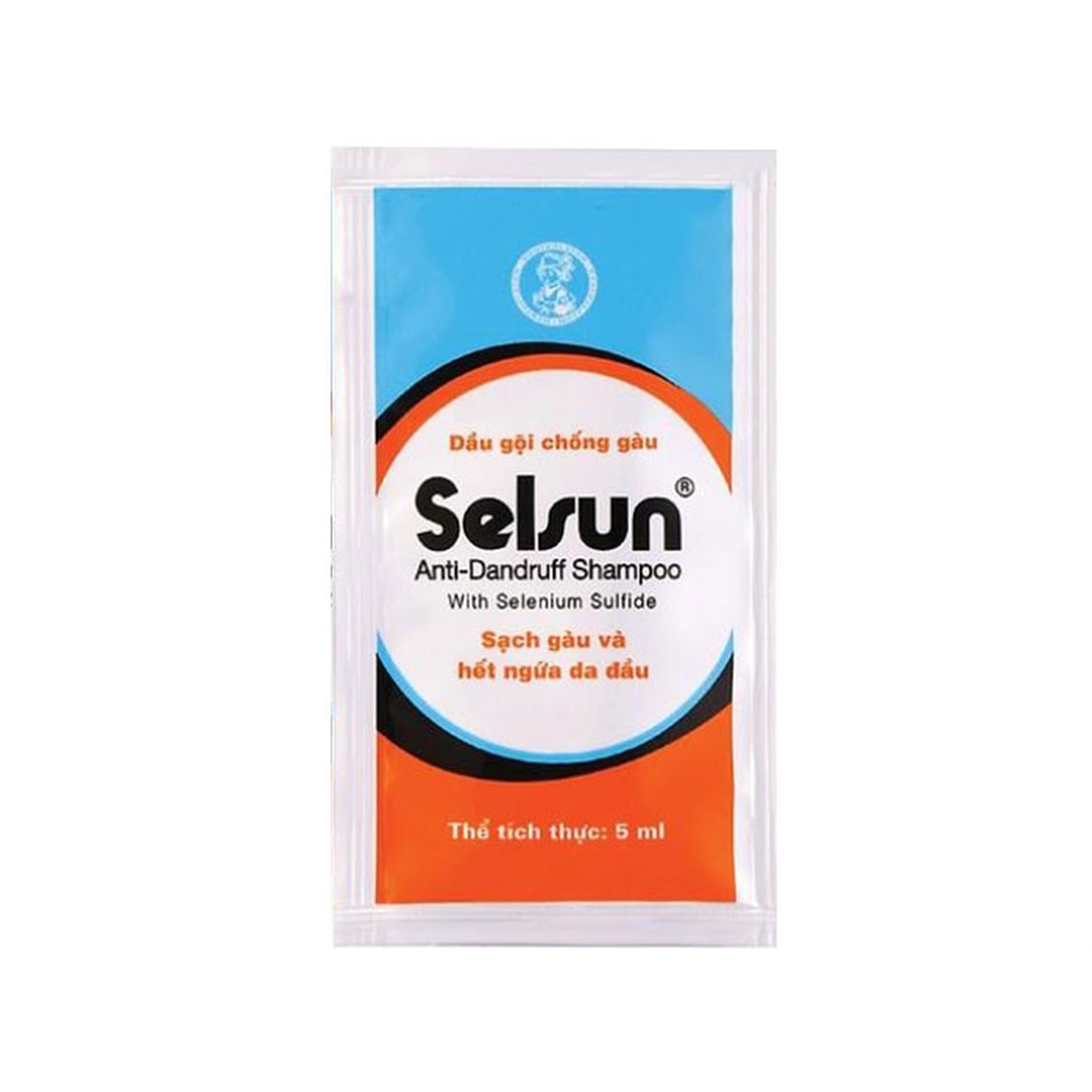 Dầu gội Selsun làm sạch gàu và hết ngứa da đầu (6 gói x 5ml)