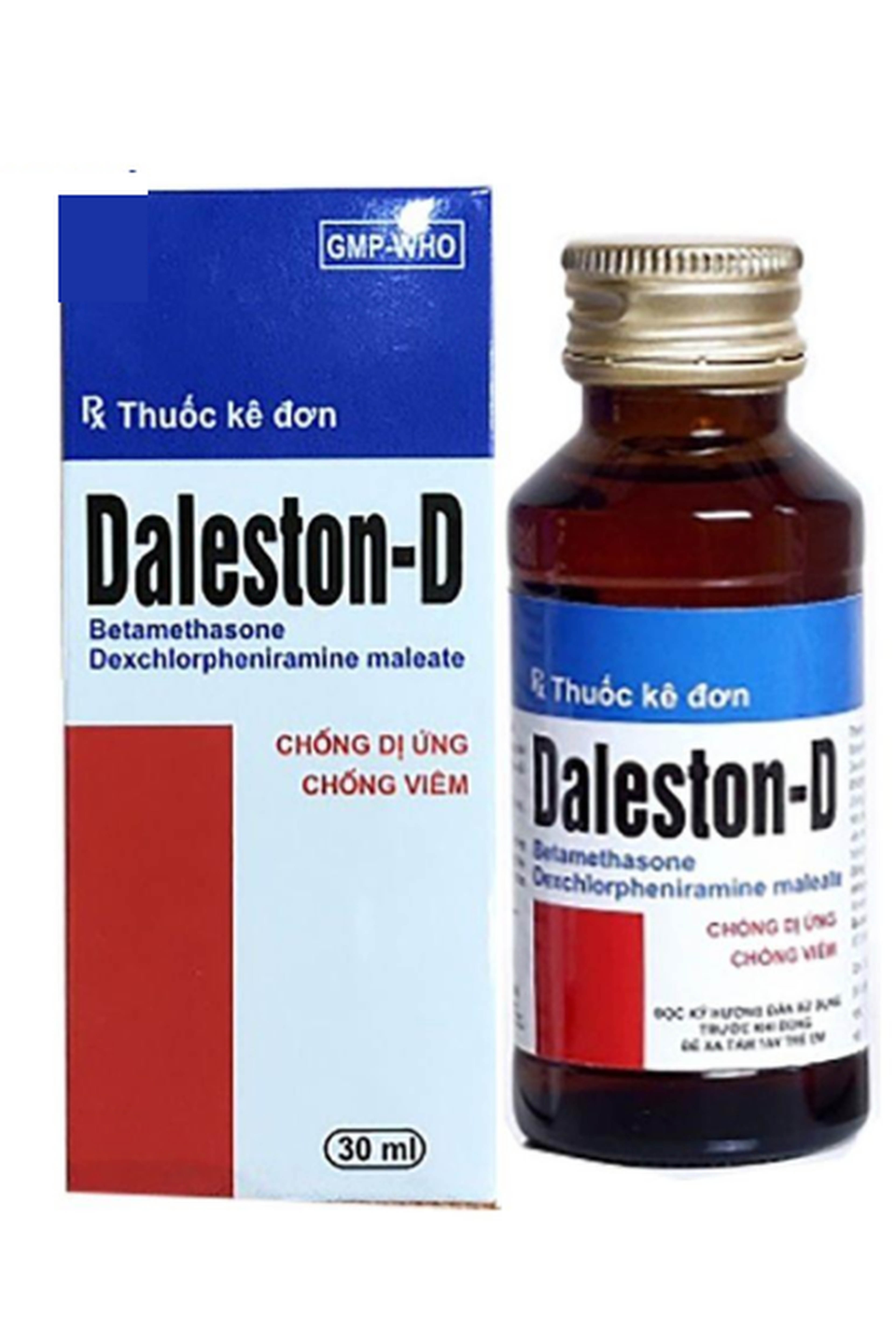 Thuốc uống Daleston-D điều trị các trường hợp dị ứng (Chai 30ml)