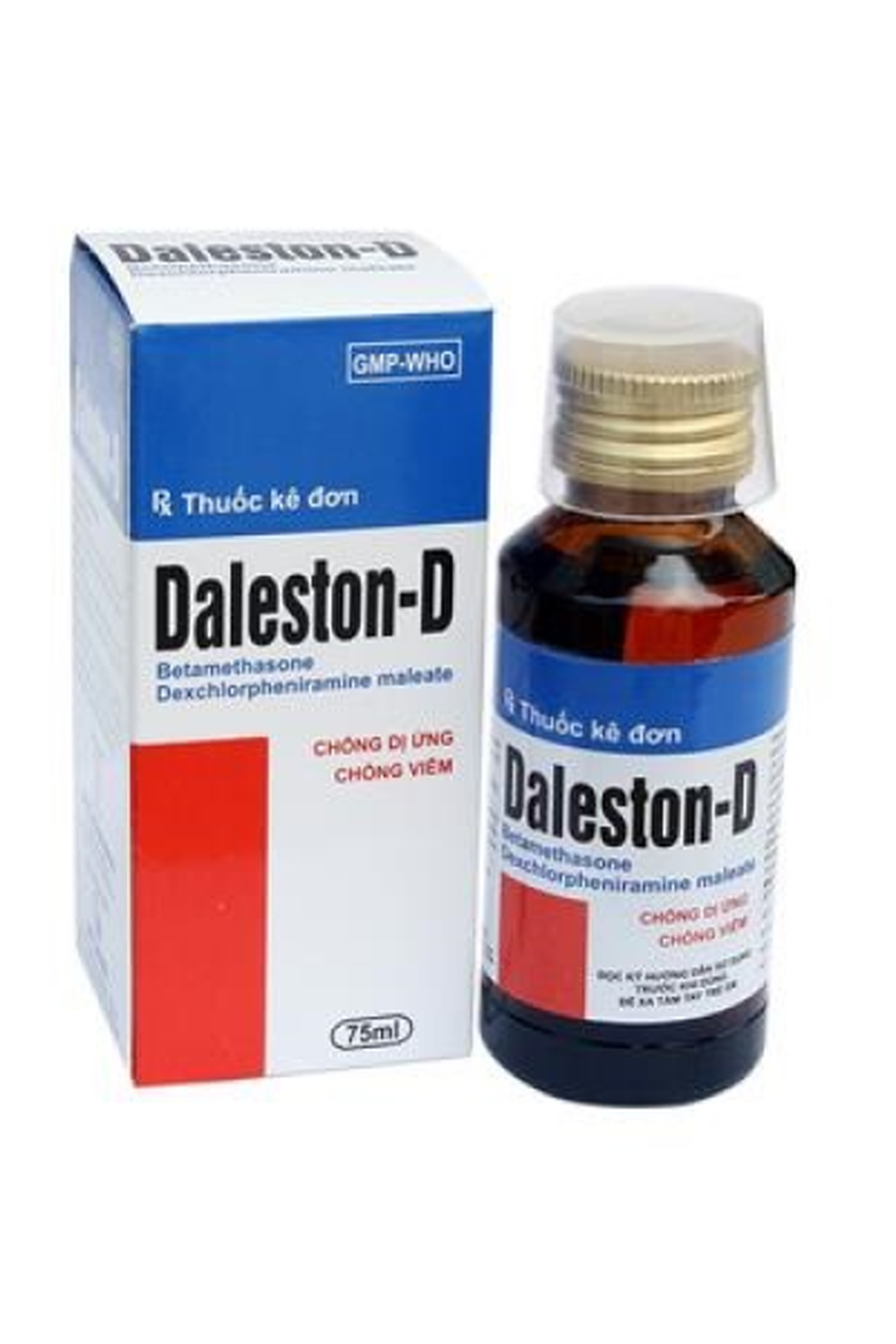 Thuốc uống Daleston-D điều trị các trường hợp dị ứng (Chai 75ml)
