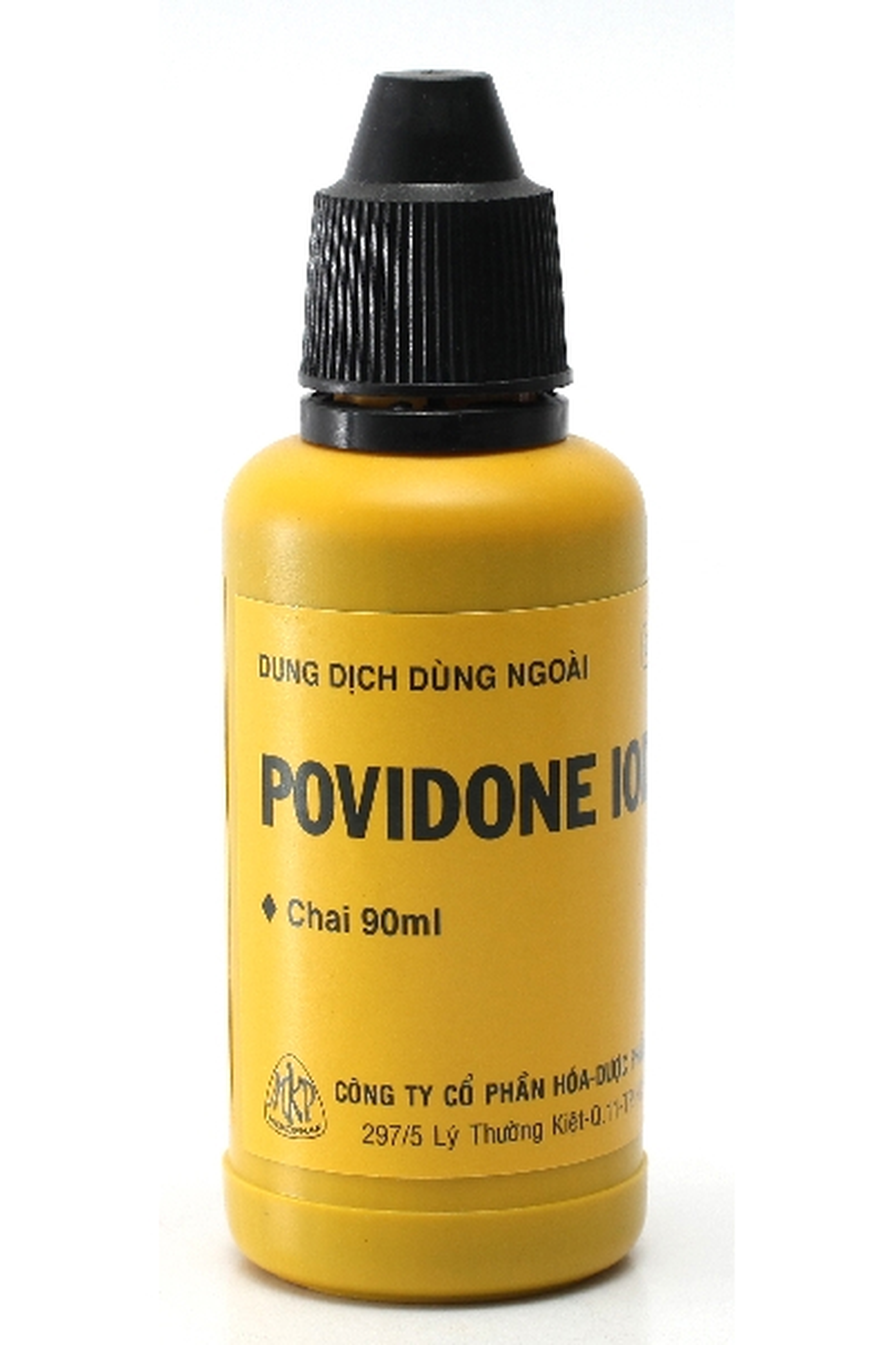 Dung dịch Povidone Iodine 10% giúp sát khuẩn, tránh nhiễm trùng (Chai 90ml)