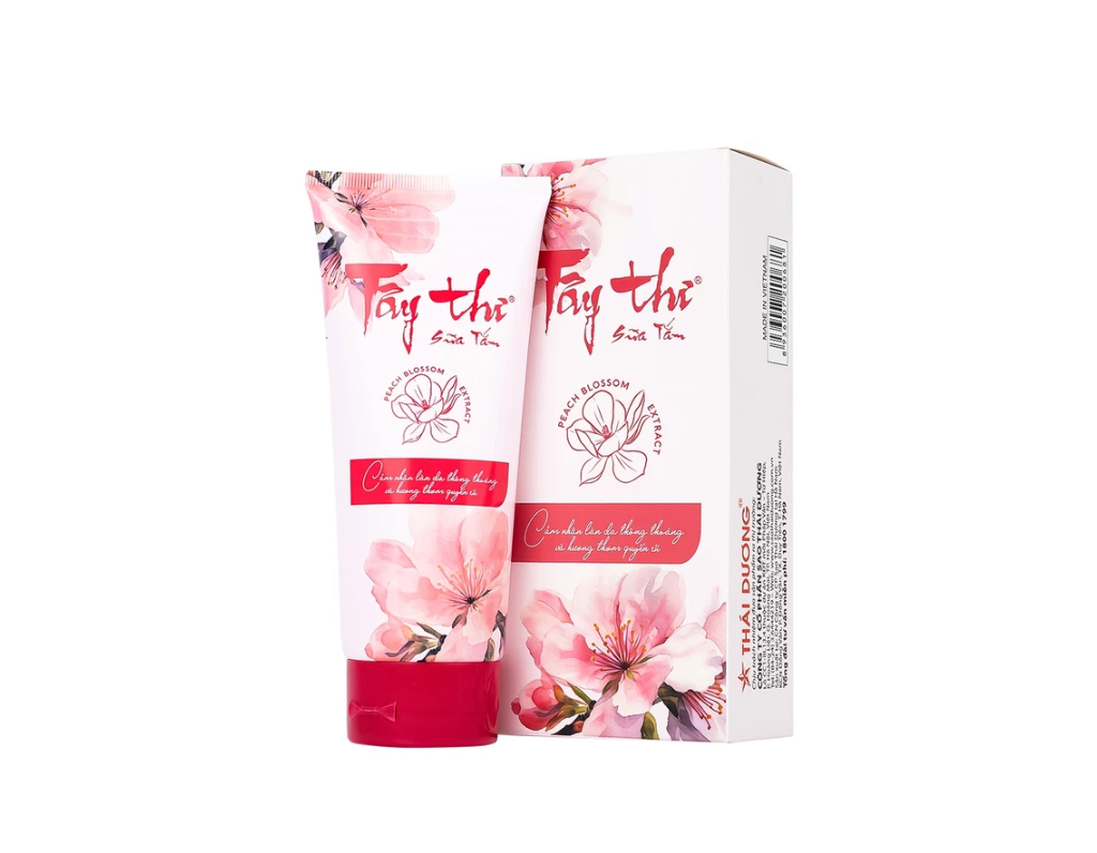 Sữa tắm Tây Thi dưỡng da trắng hồng mịn màng (Chai 200g)