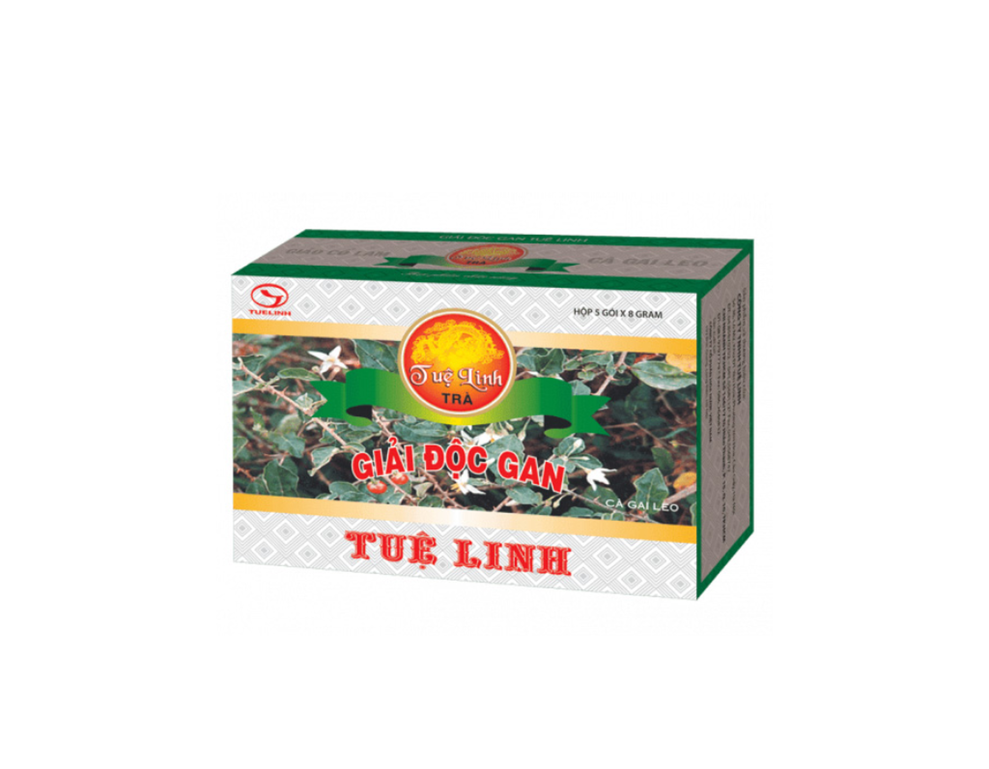 Trà Giải Độc Gan Tuệ Linh hỗ trợ tăng cường chức năng gan hộp 5 gói x 8g