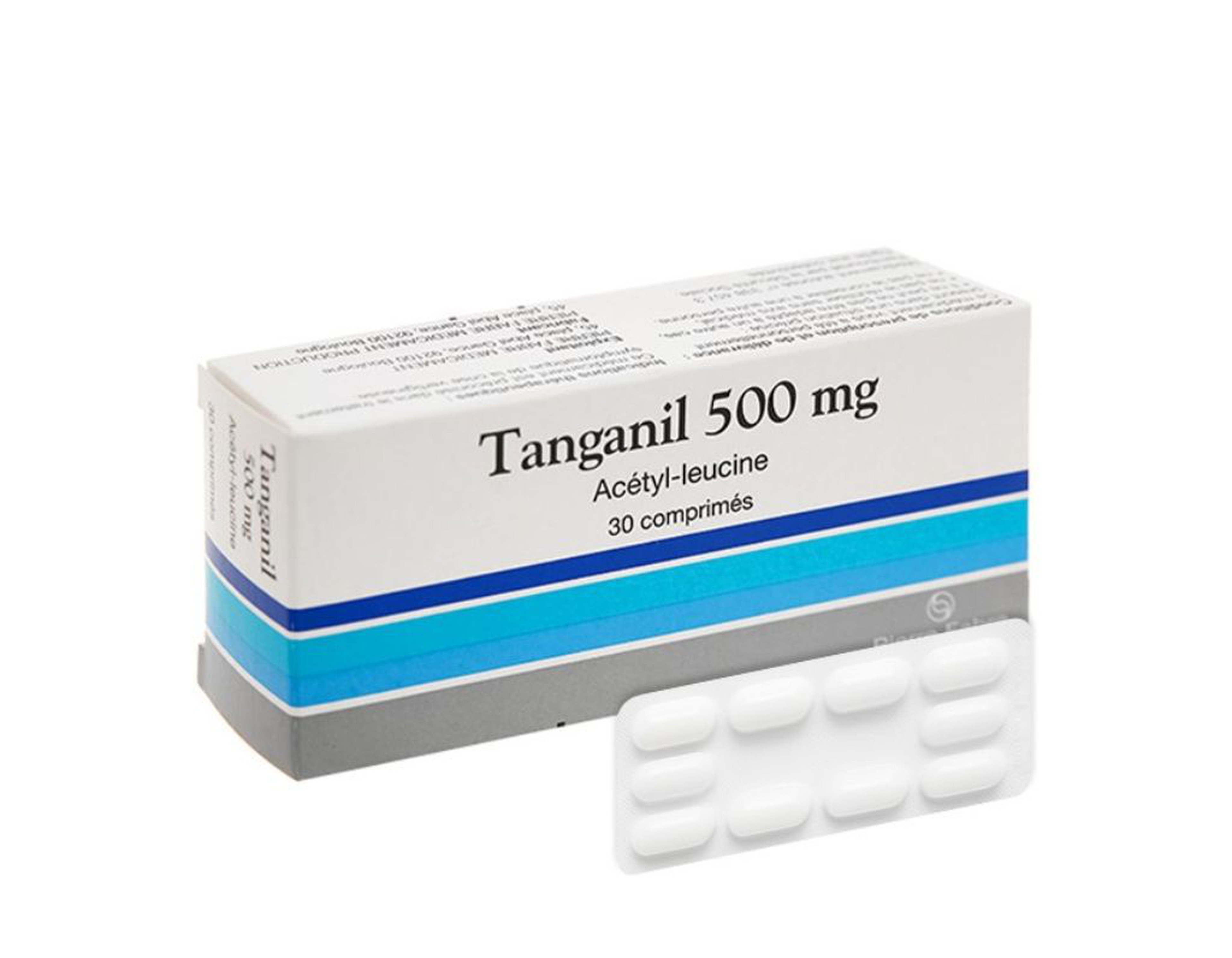 Thuốc Tanganil 500mg điều trị cơn đau đầu chóng mặt (Hộp 3 vỉ x 10 viên)