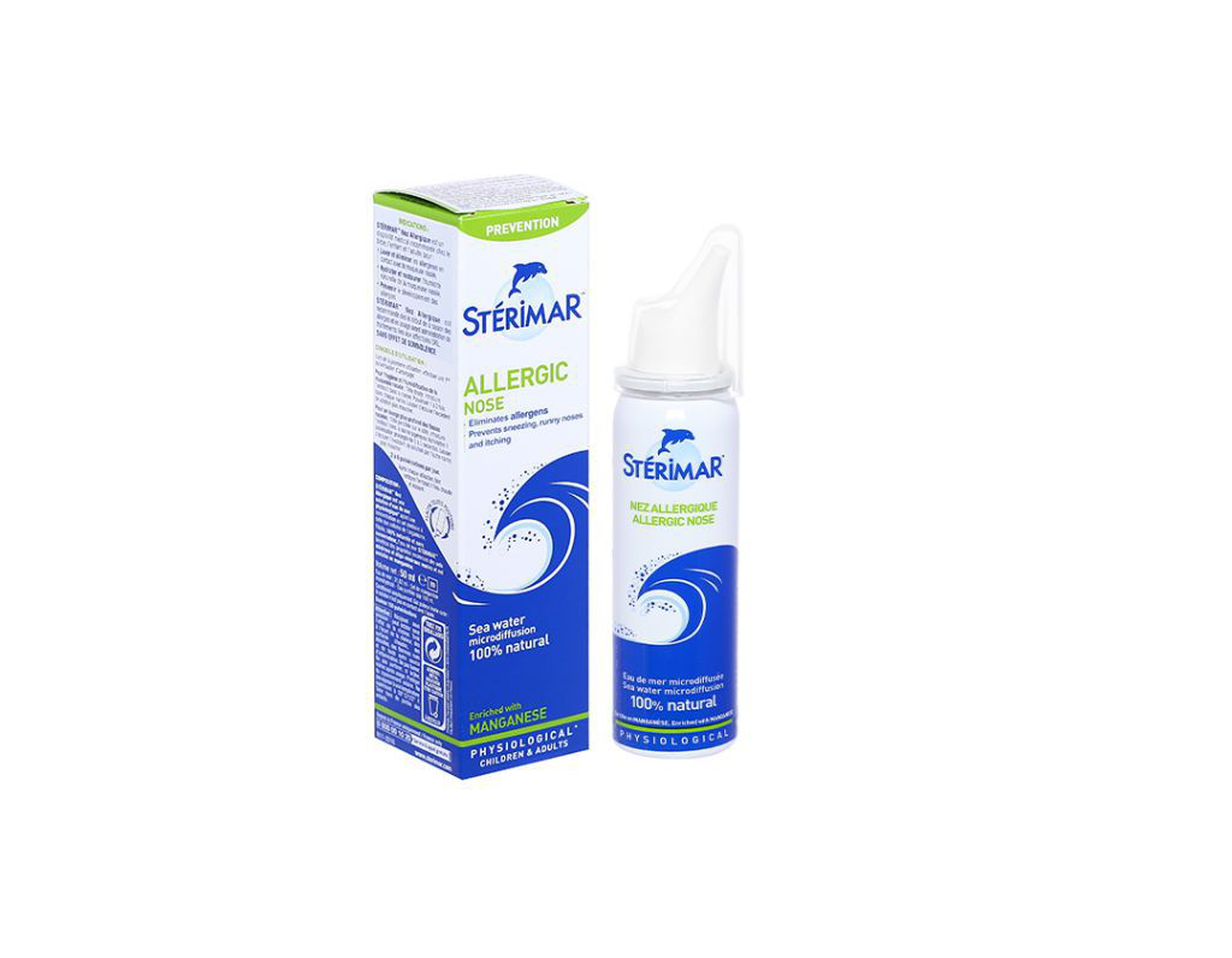 Xịt mũi Sterimar Allergic Nose vệ sinh mũi, hỗ trợ điều trị viêm mũi dị ứng (chai 50ml)