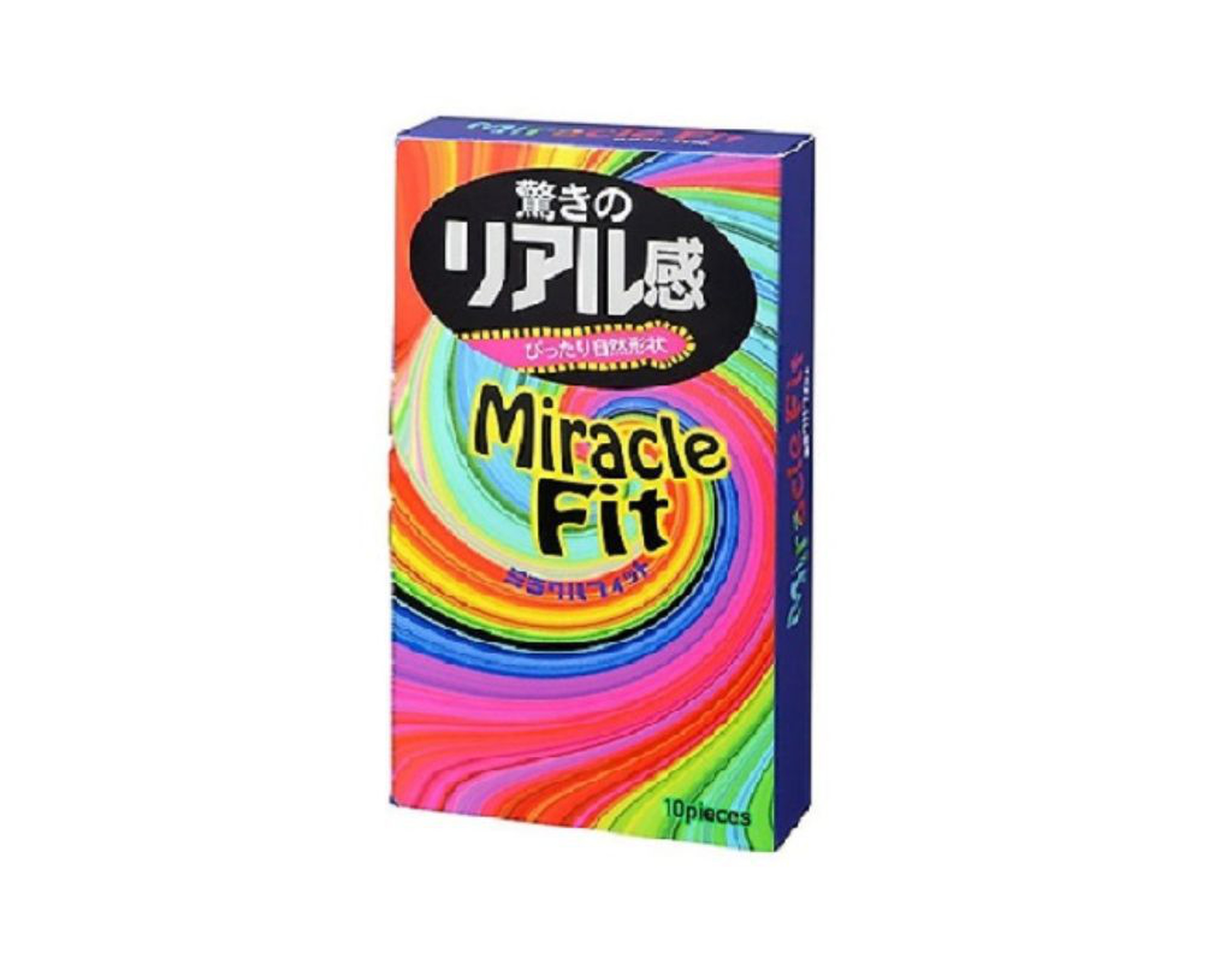 Bao cao su Sagami Miracle Fit siêu mỏng, size nhỏ, ôm khít (Hộp 5 chiếc)