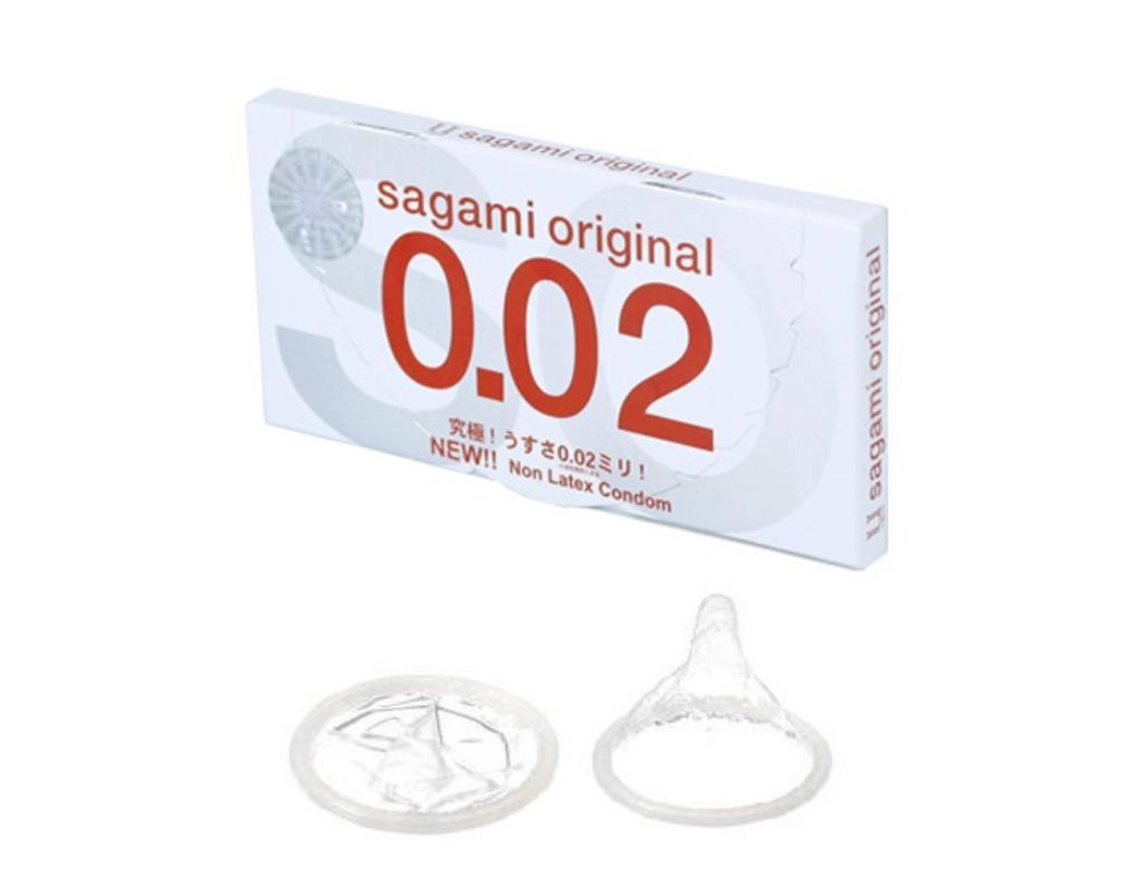 Bao cao su BCS Sagami Original 0.02 siêu mỏng cảm giác chân thật, truyền nhiệt nhanh ôm sát (Hộp 2 chiếc)