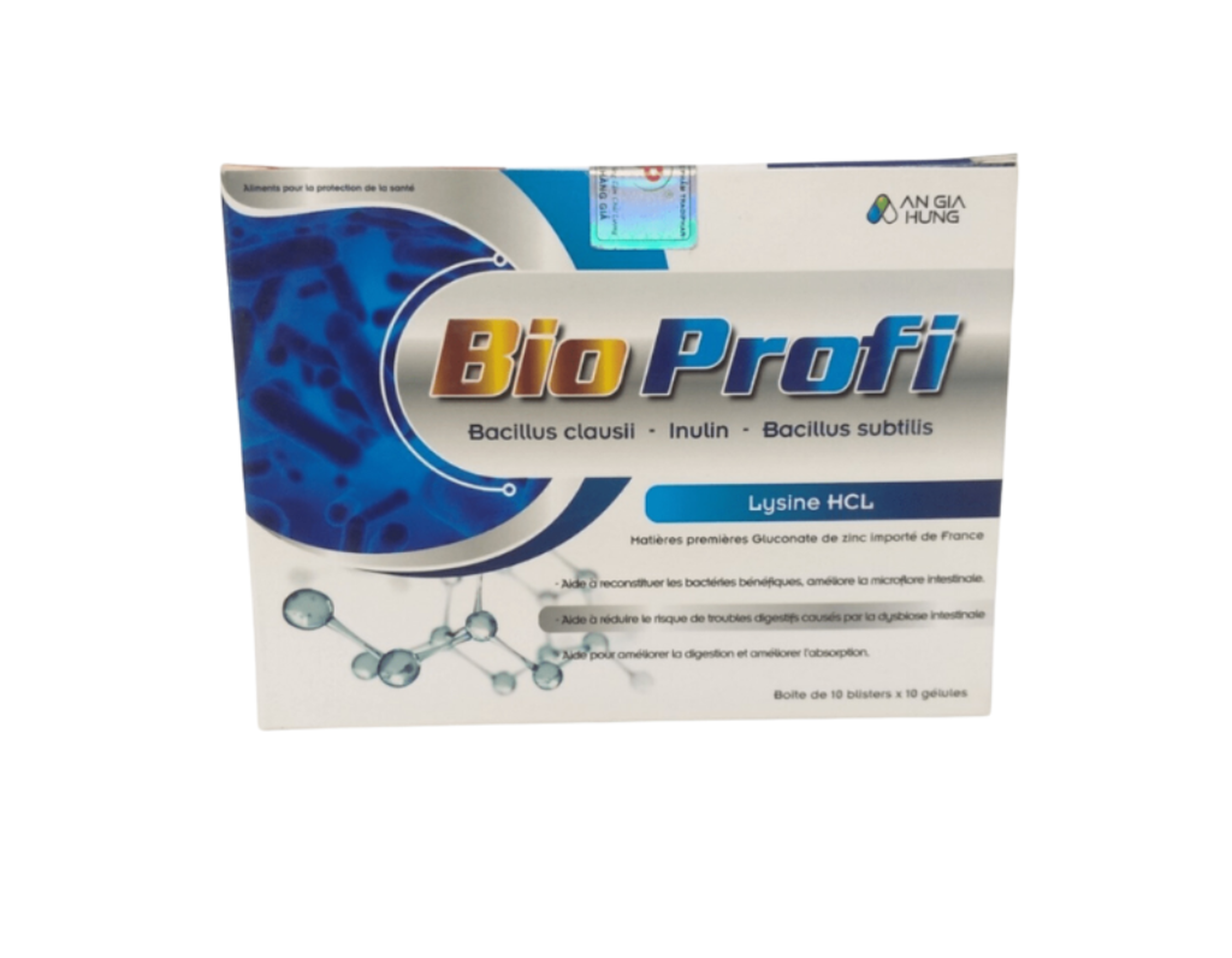 Viên uống Bio Profi bổ sung lợi khuẩn giúp giảm nguy cơ rối loạn tiêu hóa (Hộp 10 vỉ x10 viên)