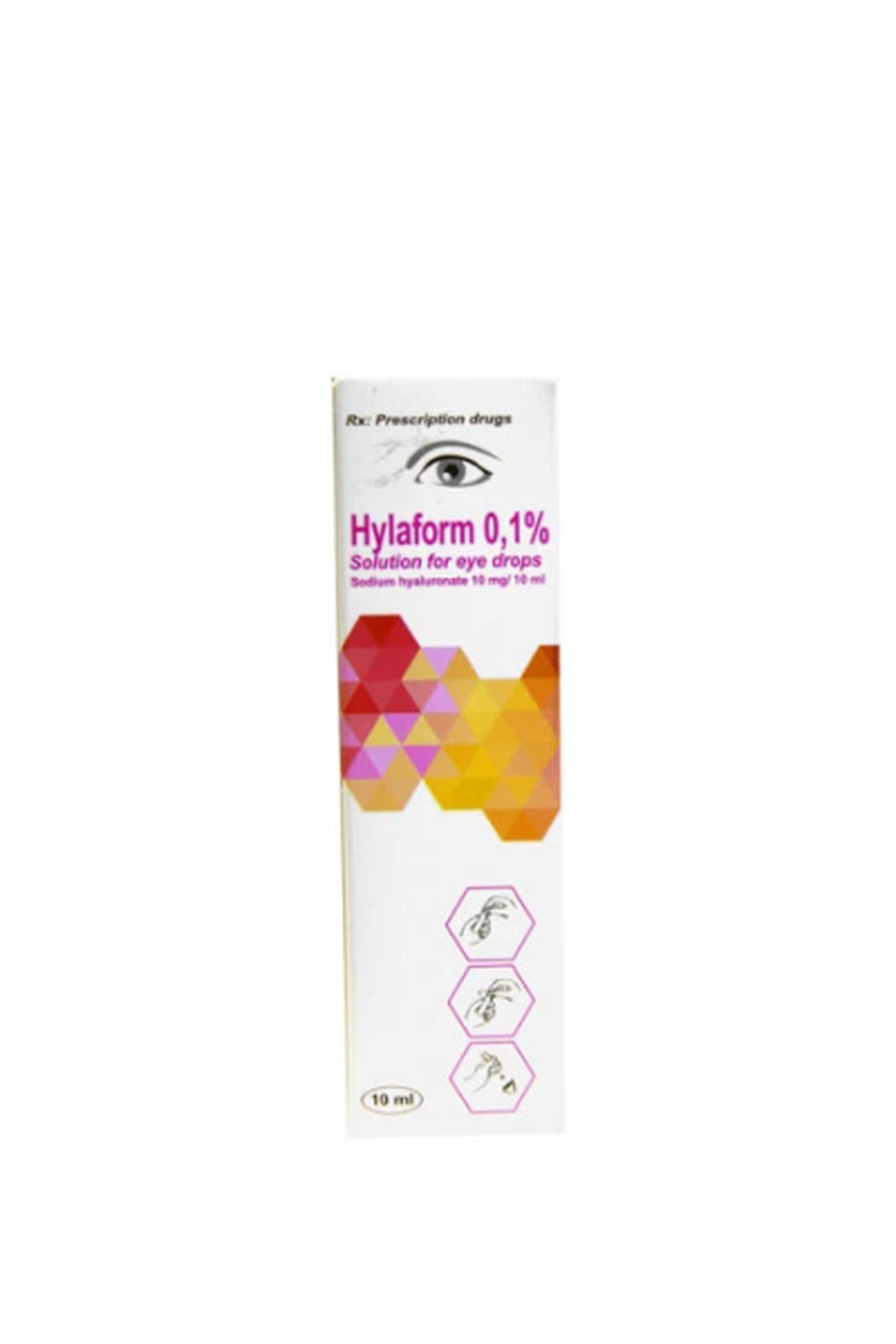 Thuốc nhỏ mắt Hylaform 0.1% trị khô mắt (ống 5ml)