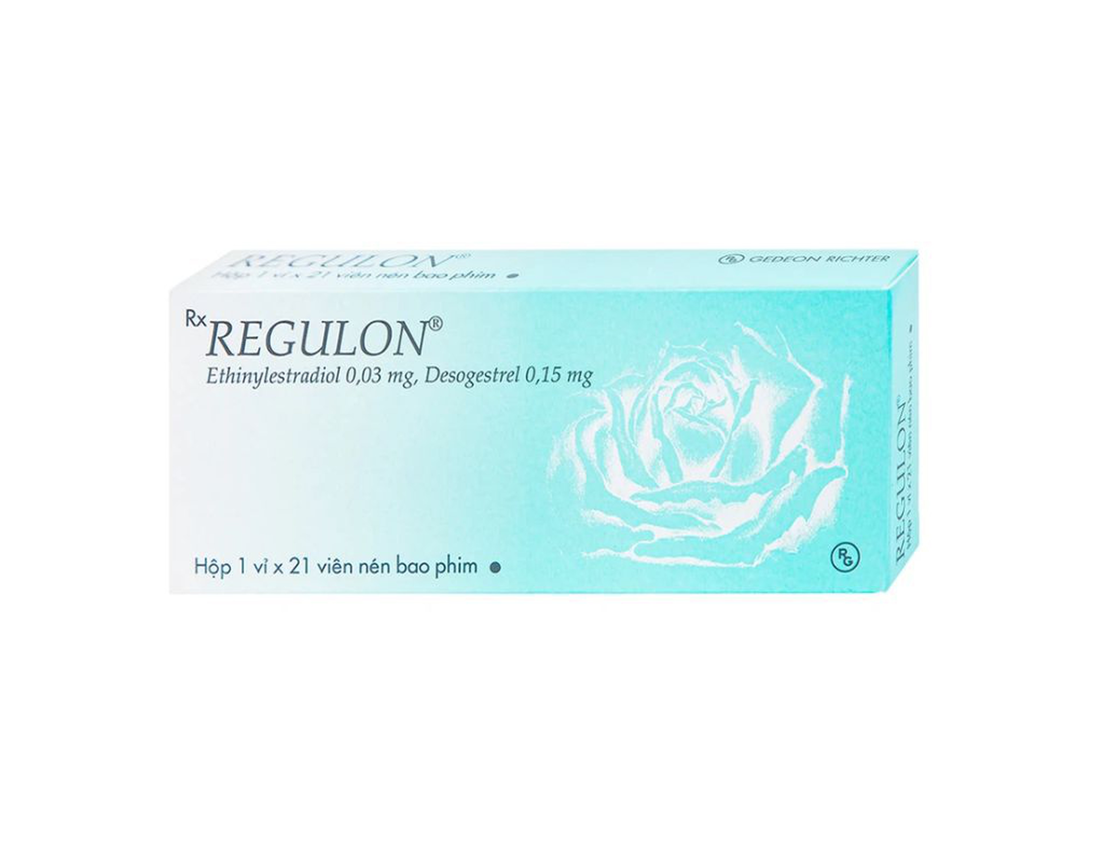 Thuốc Regulon tránh thai hàng ngày (Hộp 1 vỉ x 21 viên)