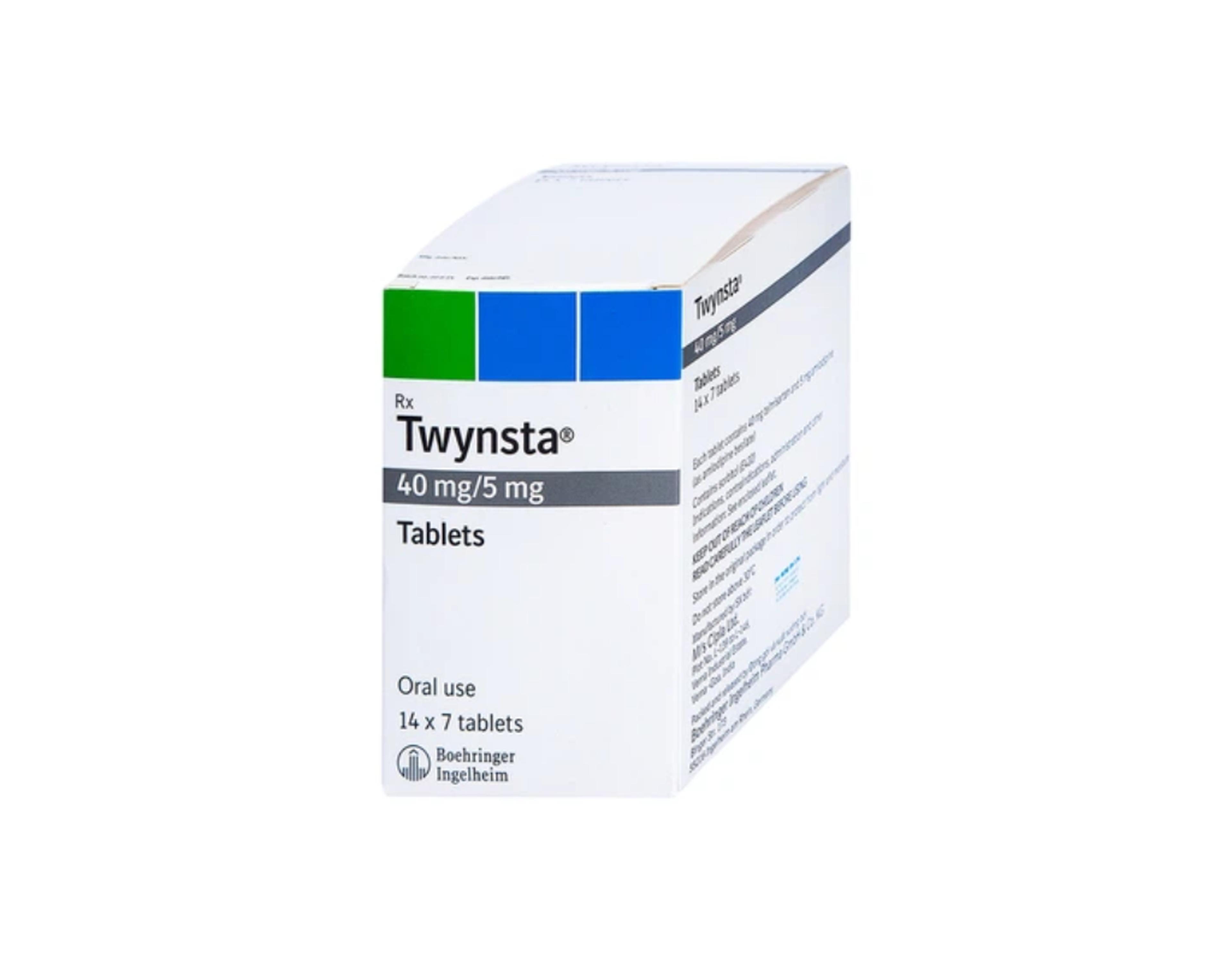 Thuốc Twynsta 40mg/5mg Tab điều trị tăng huyết áp (Hộp 14 vỉ x 7 viên)