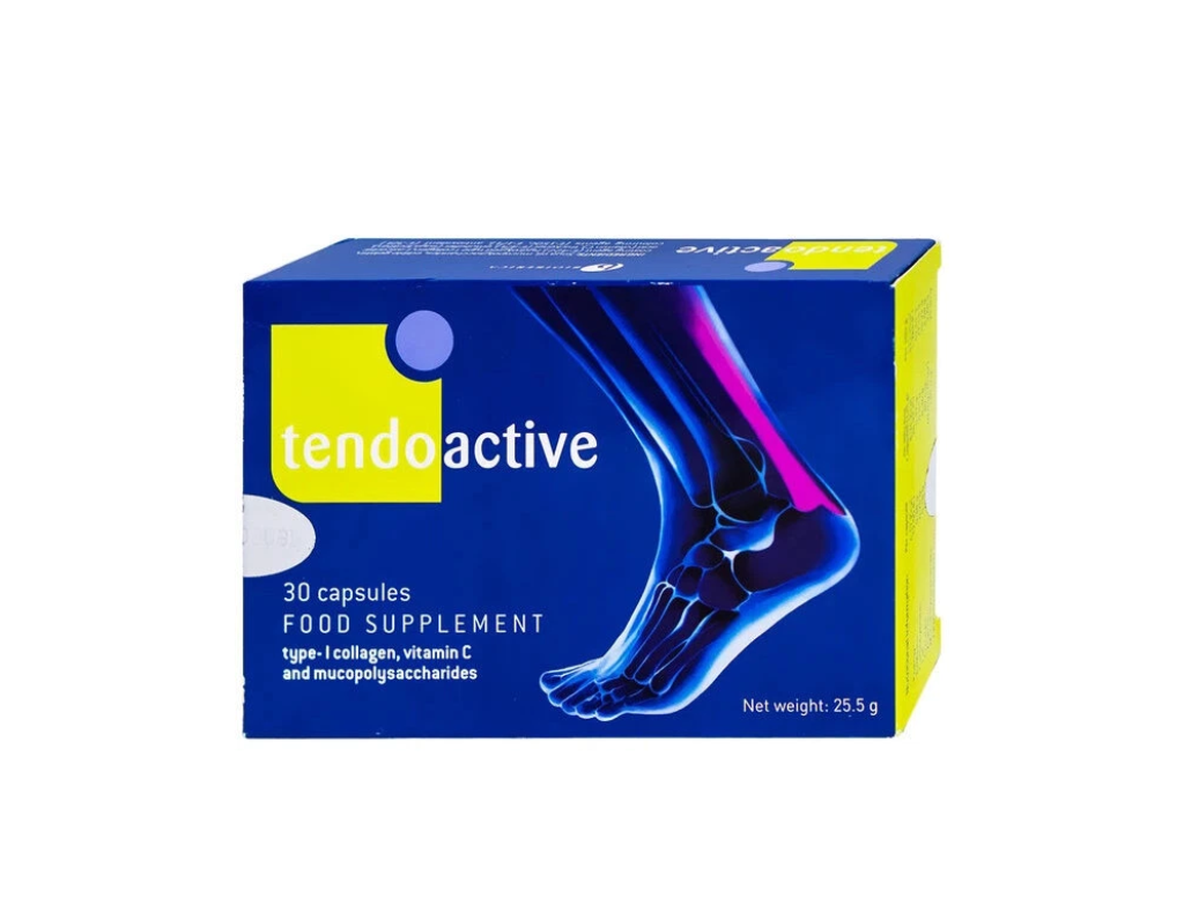Viên uống Tendoactive nuôi dưỡng gân và dây chằng (Hộp 2 vỉ x 15 viên)