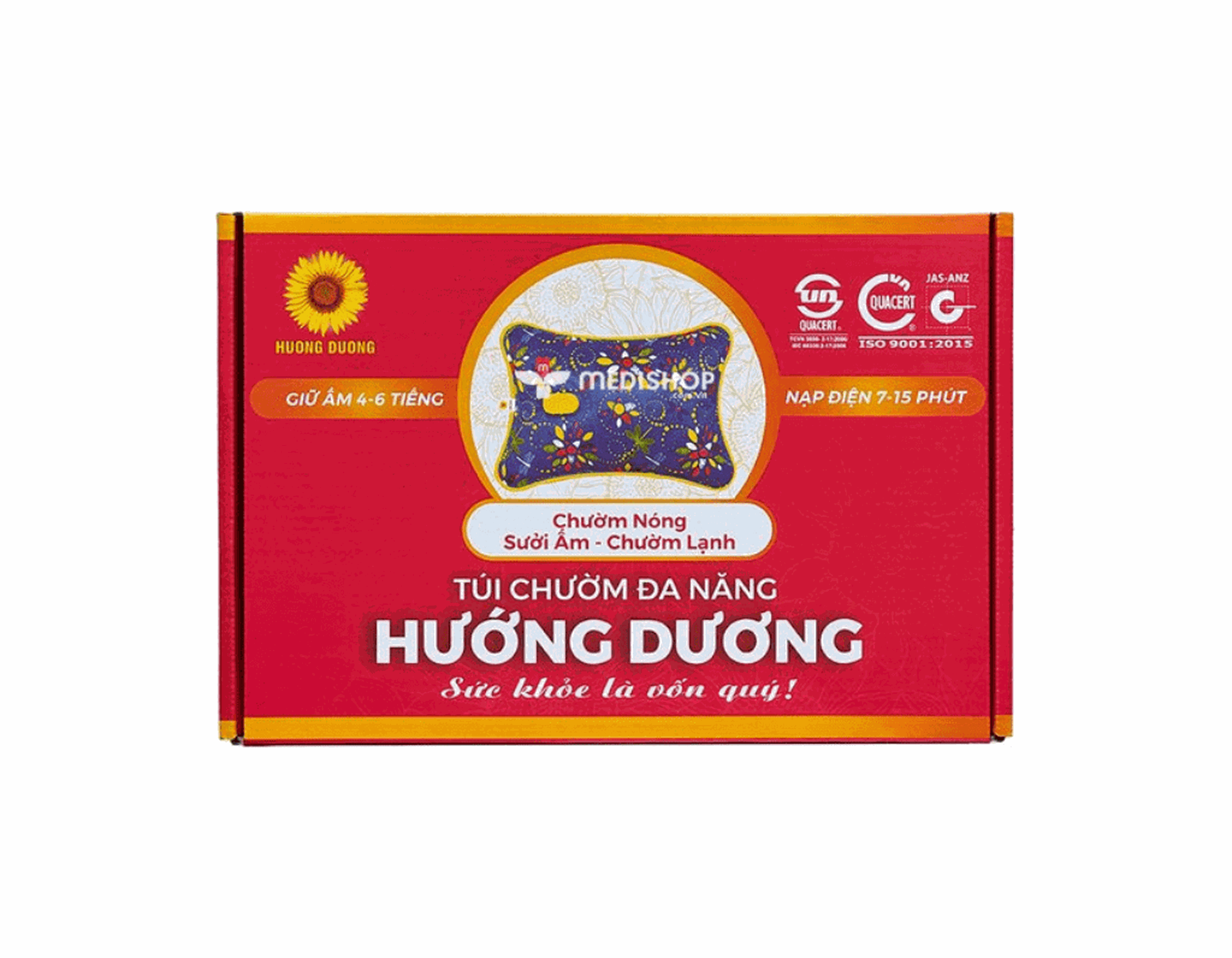 Túi chườm Hướng Dương cỡ trung (Hộp 1 túi)