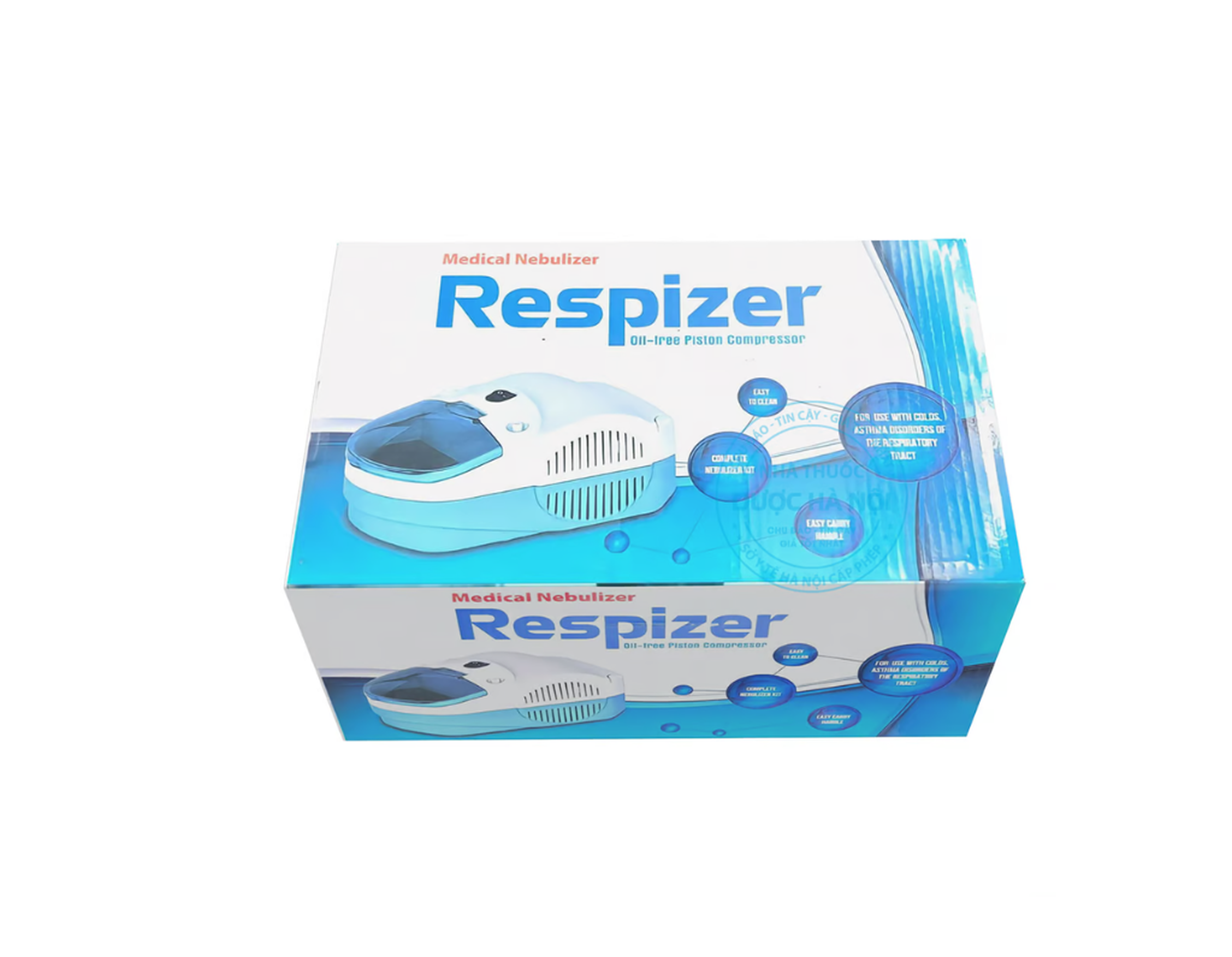 Máy khí dung Respizer RJ-206D xông mũi họng (Hộp 1 cái)