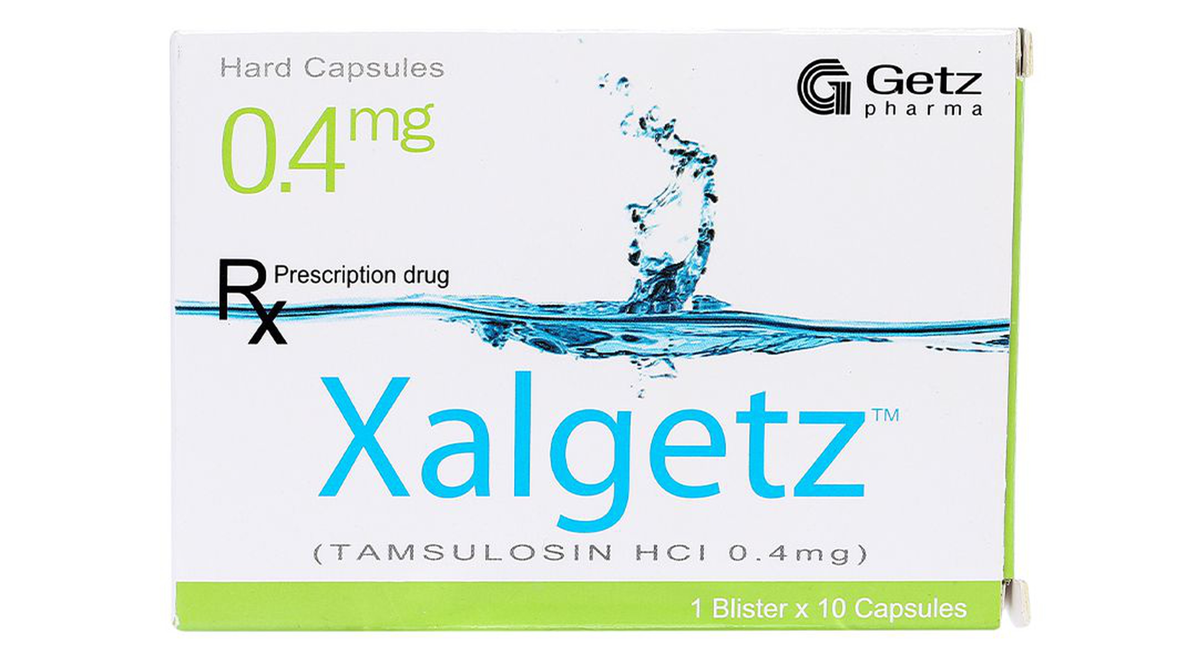 Thuốc Xalgetz 0.4mg điều trị phì đại tuyến tiền liệt (Hộp 1 vỉ x 10 viên)