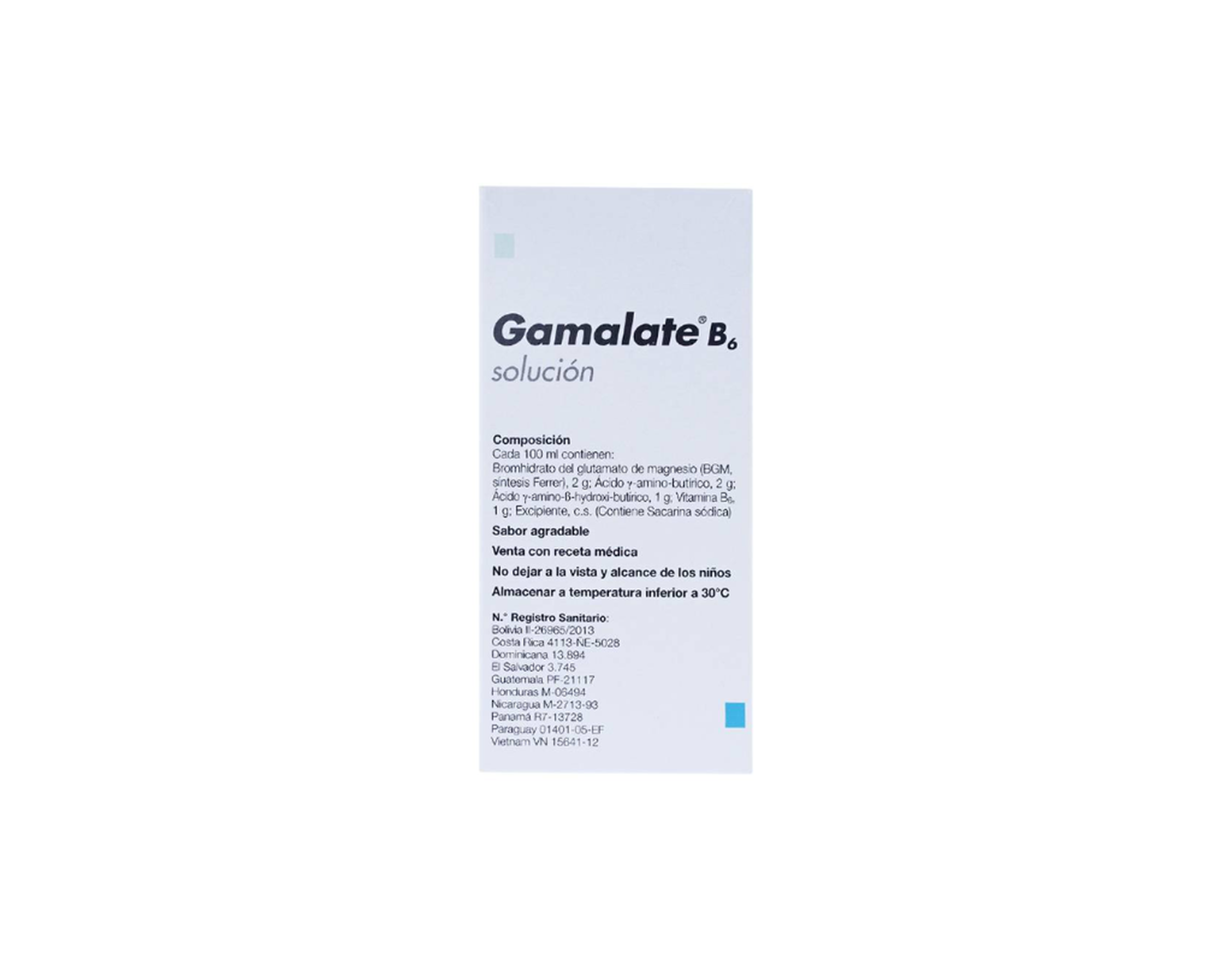 Dung dịch uống Gamalate B6 điều trị suy nhược thần kinh (chai 80ml)