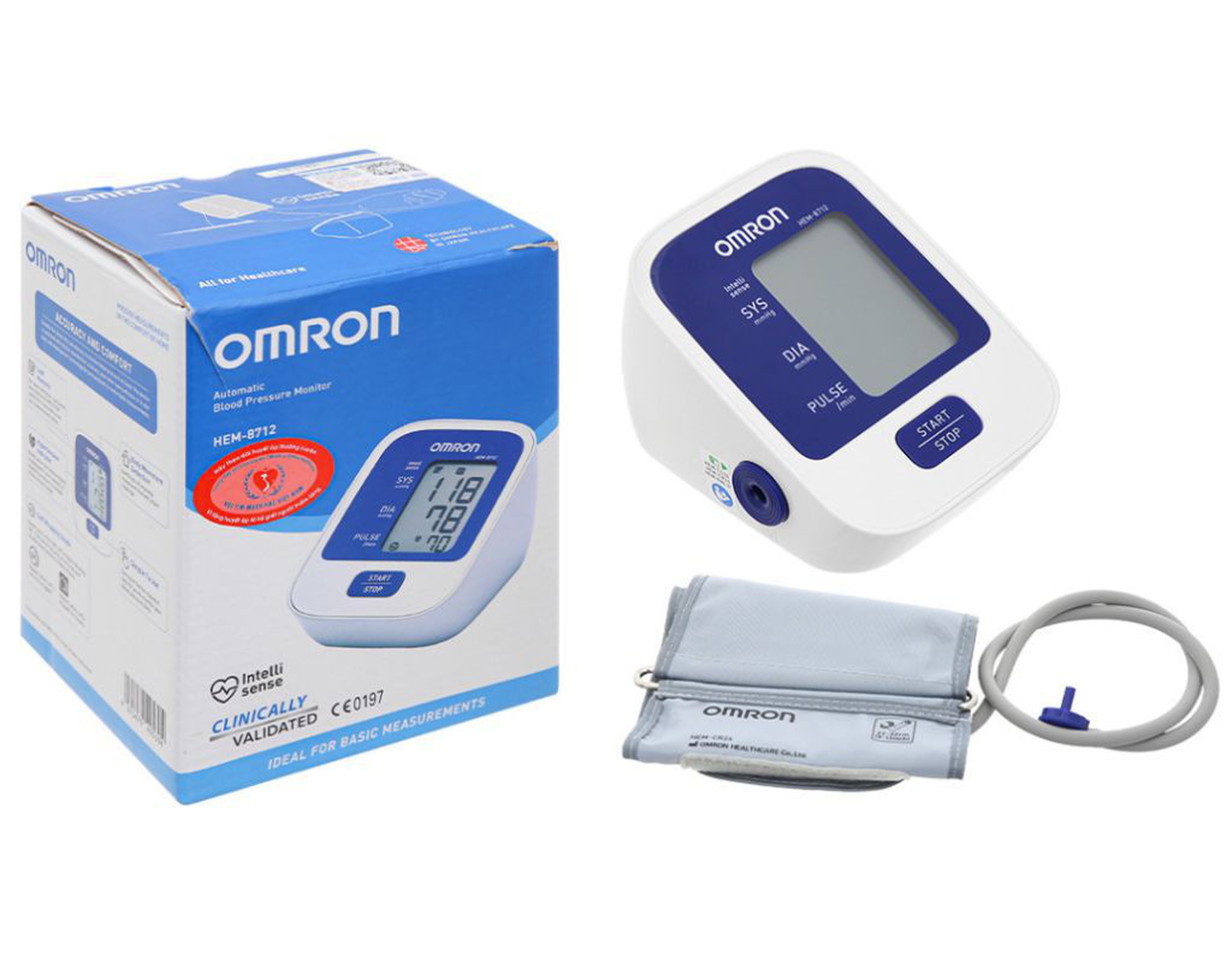 Máy đo huyết áp OMRON HEM-8712 ( Hộp 1 cái)