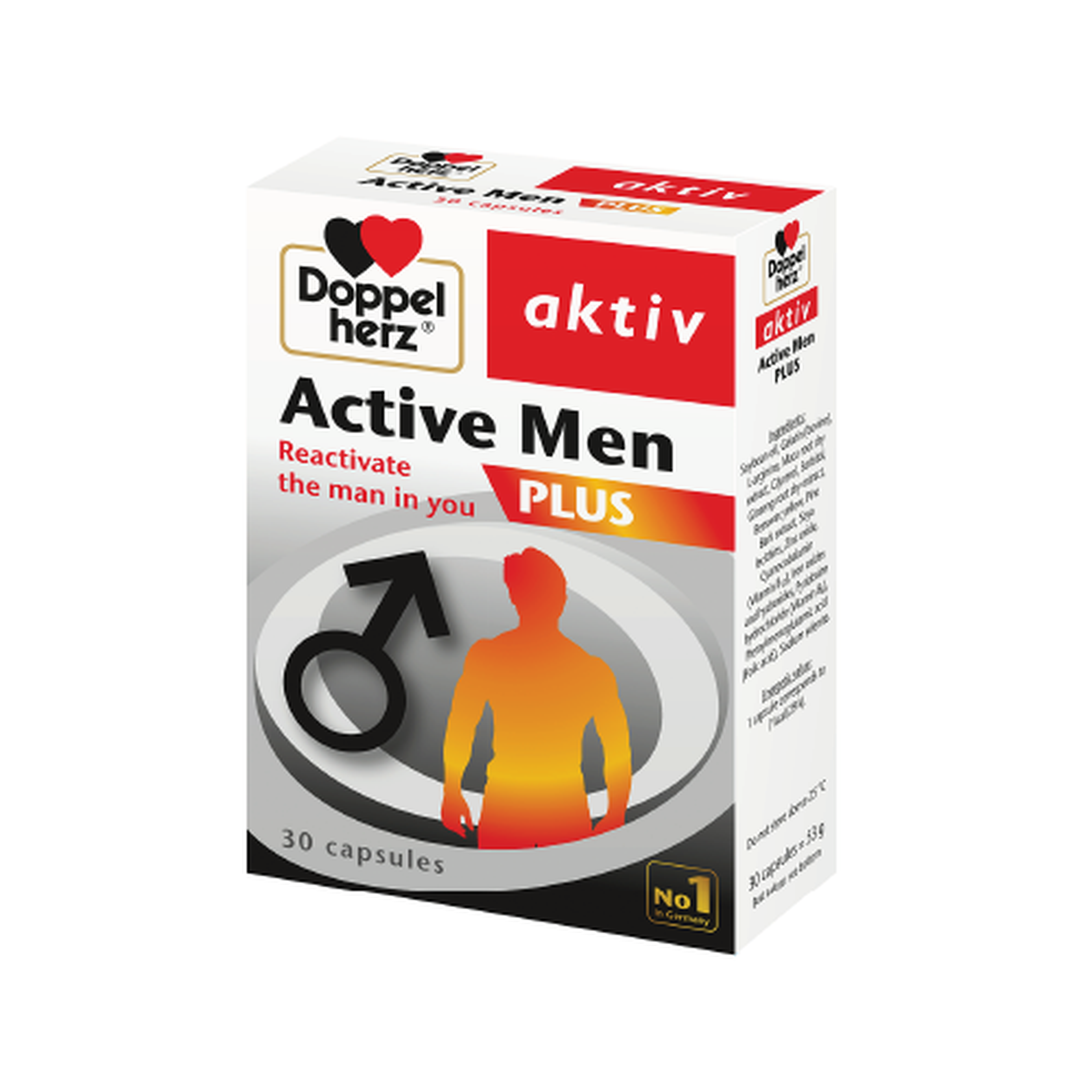 Active Men Plus tăng cường sinh lực nam giới hộp 3 vỉ x 10 viên