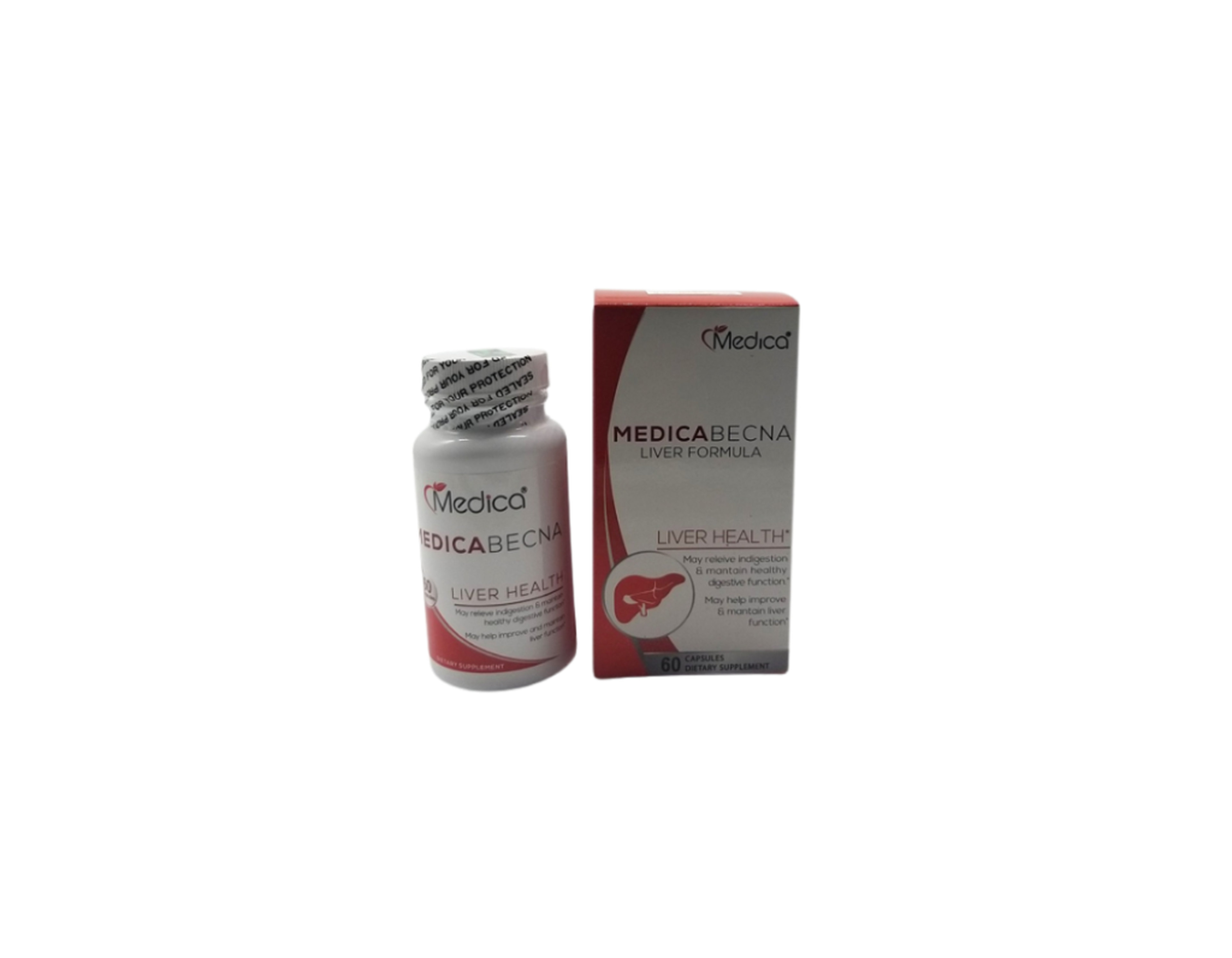 Medica Becna thải độc, giải độc gan hộp 60 viên 