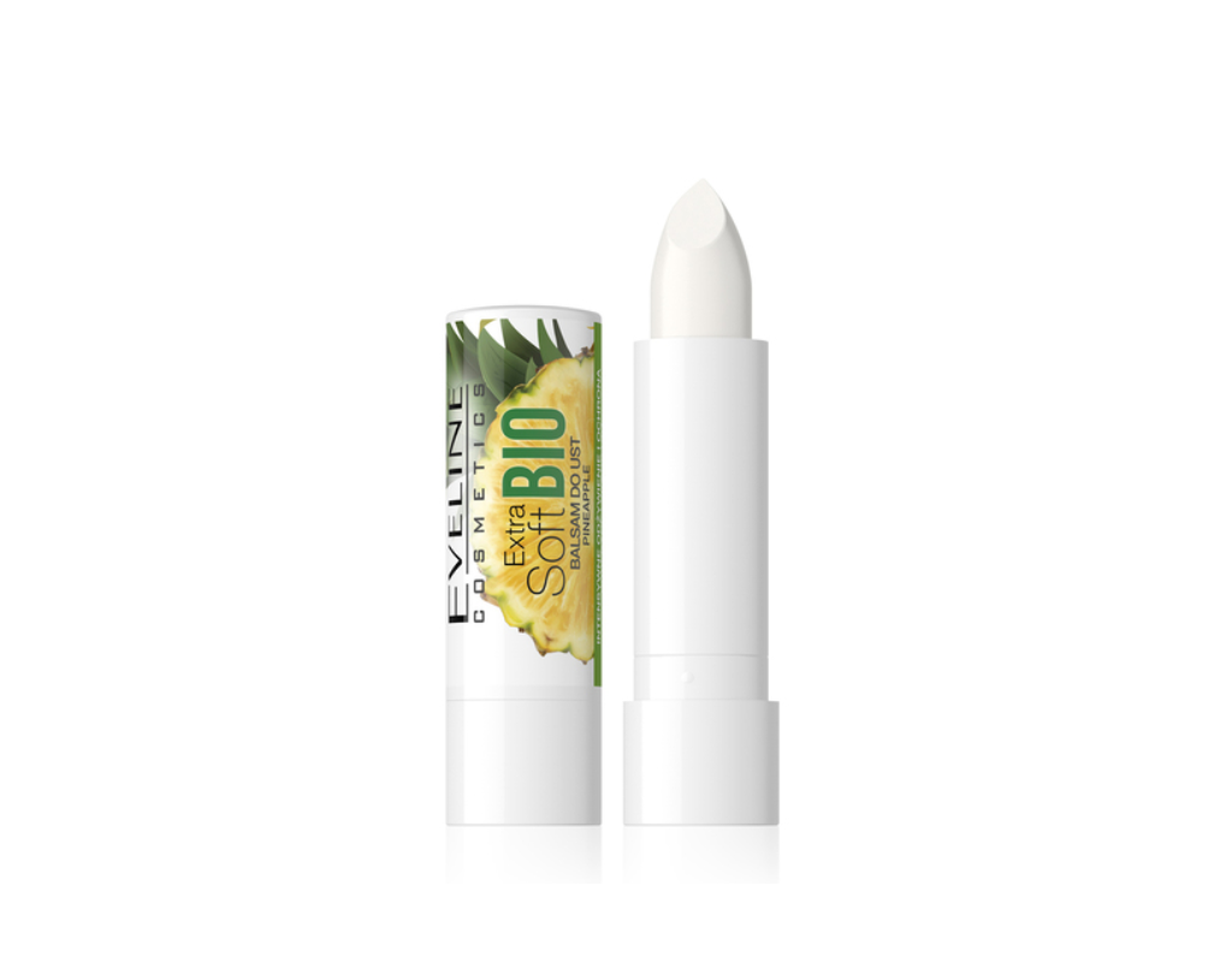 Son dưỡng Eveline ExtraSoft Bio làm mềm môi, ngừa bong tróc hương dứa (Thỏi 4g)