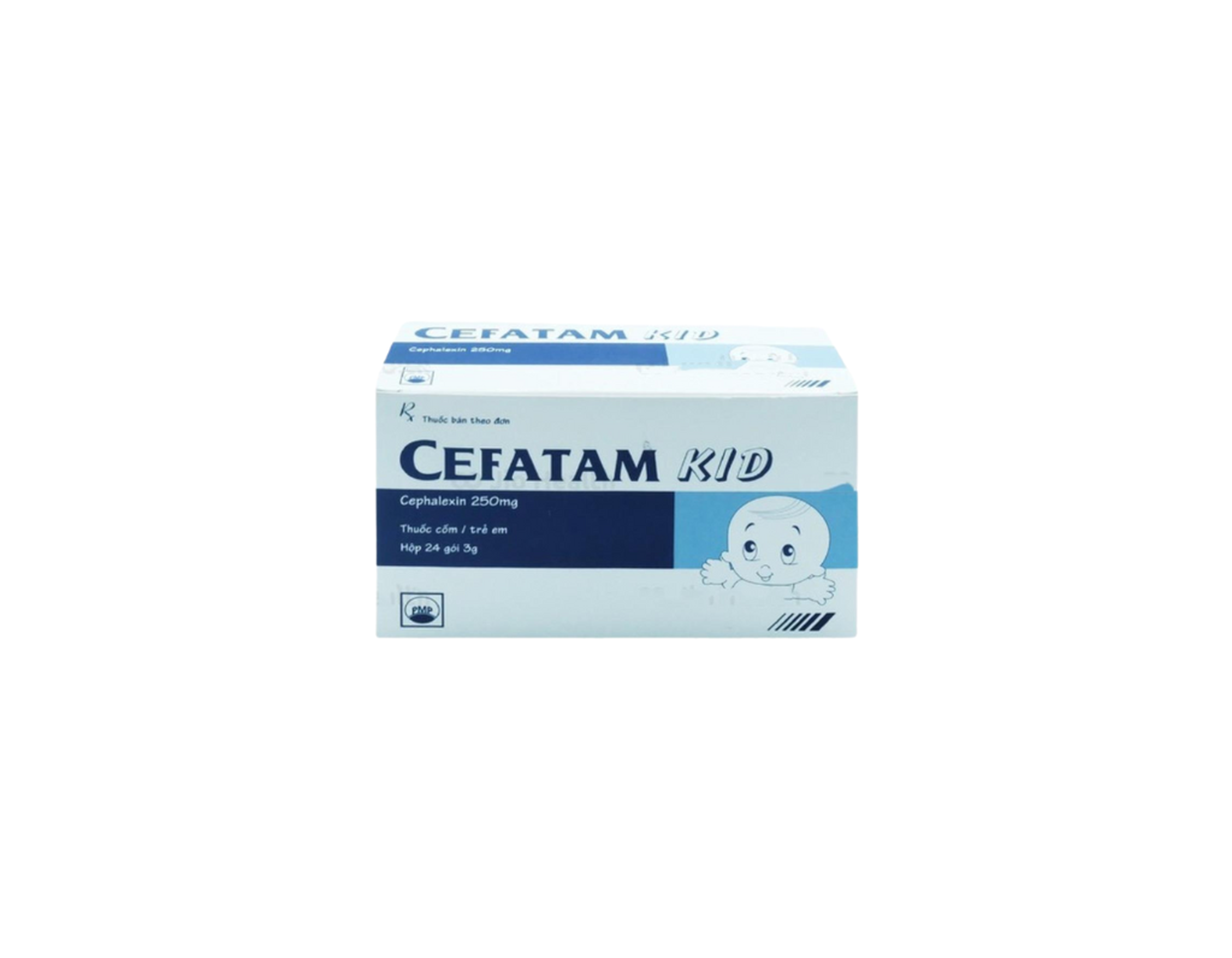 Thuốc Cefatam Kid 250mg điều trị nhiễm khuẩn cho trẻ em (Hộp 24 gói)