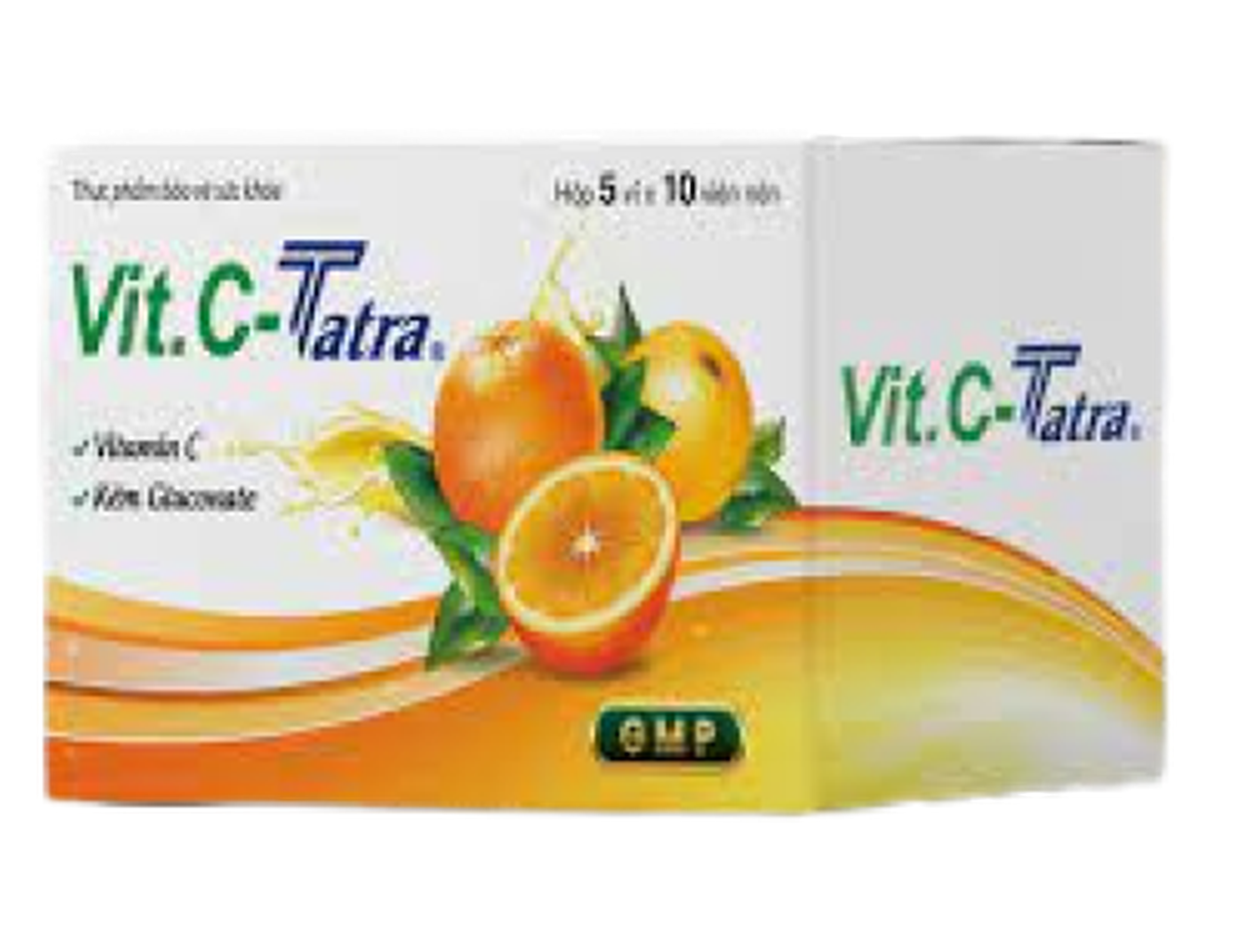 Vit. C-Tatra hỗ trợ tăng cường sức khỏe, nâng cao sức đề kháng 5 vỉ x 10 viên