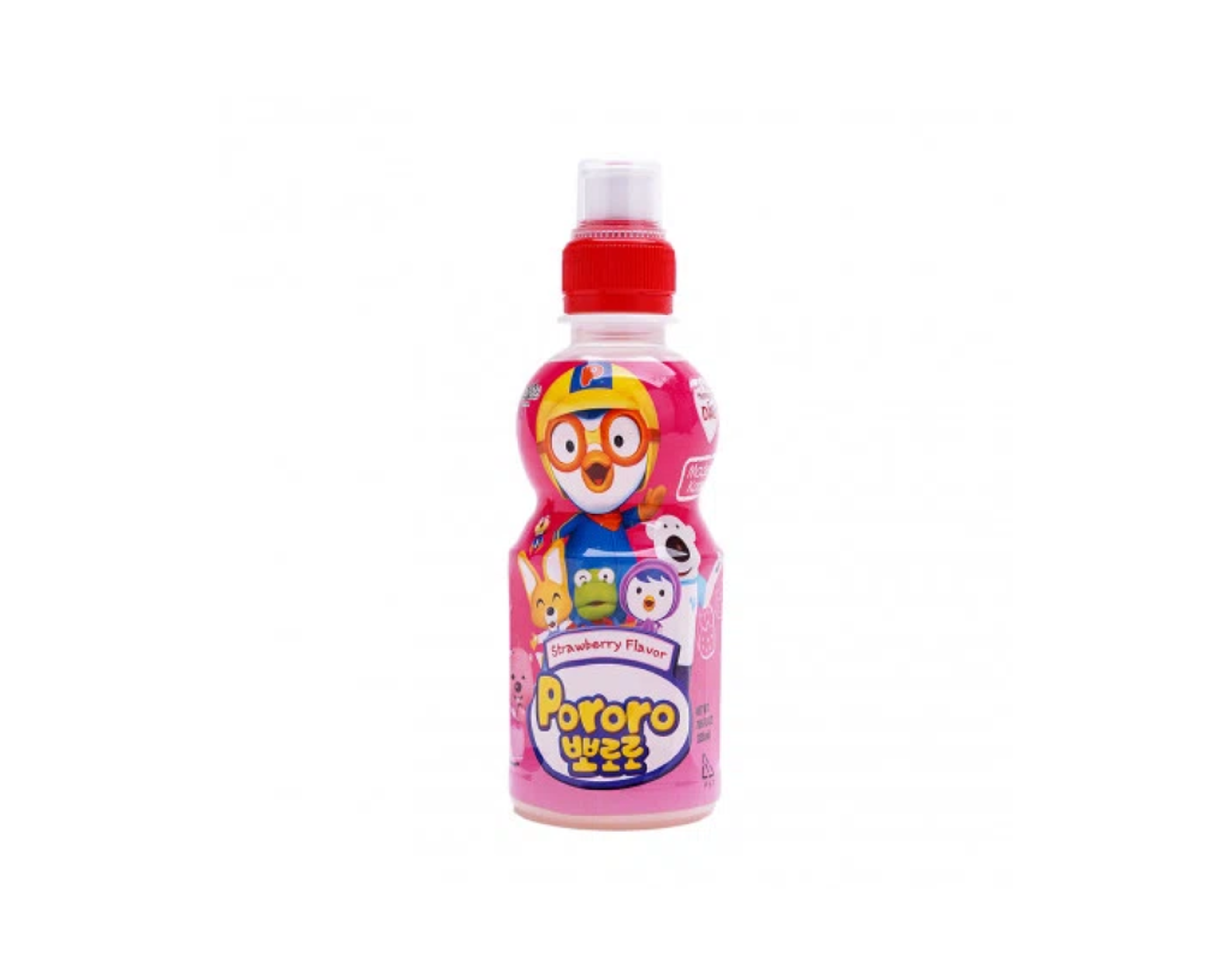 Nước uống Pororo hương vị dâu giải khát thơm ngon (Chai 235ml)