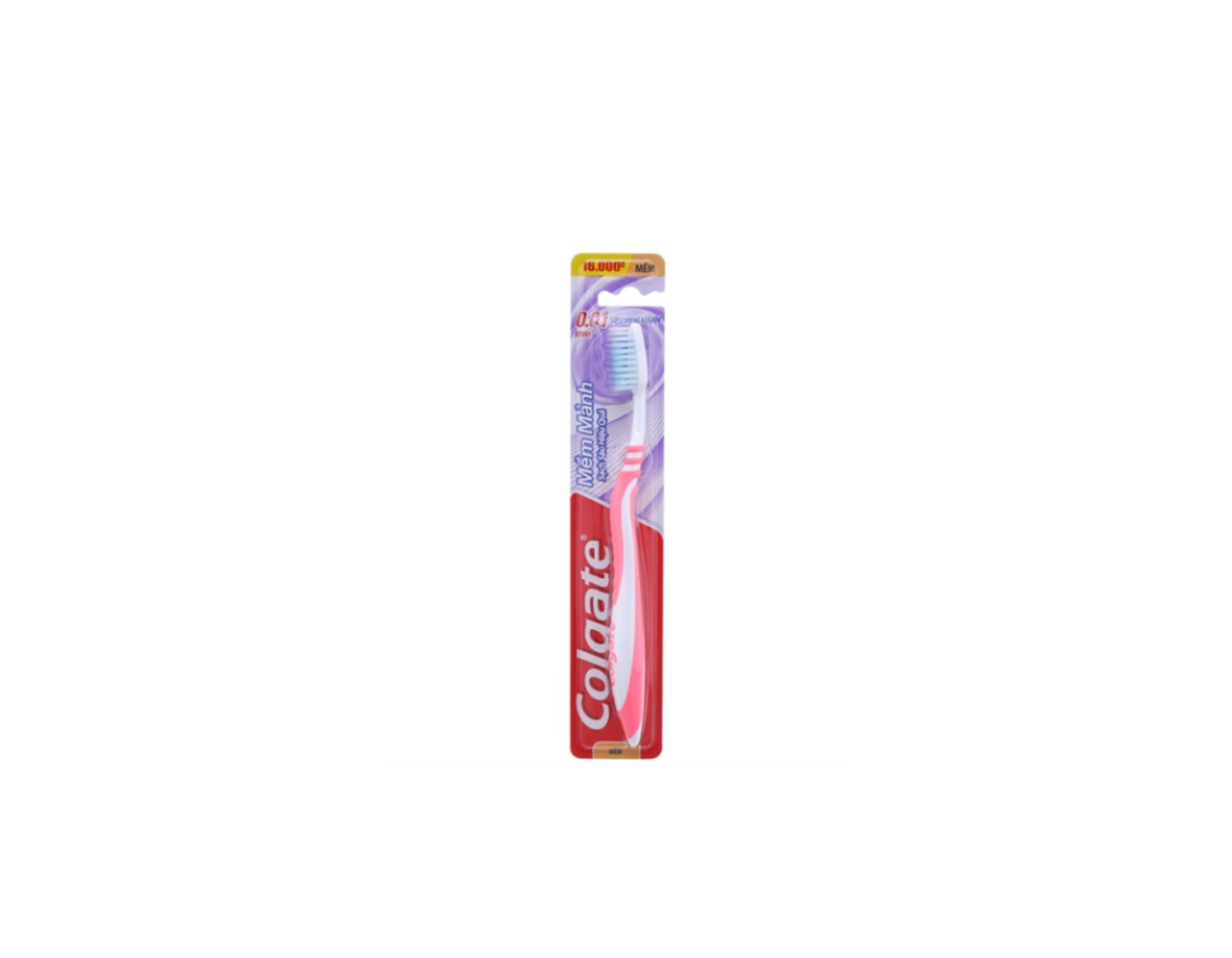 Bàn chải đánh răng Colgate mềm mảnh giúp làm sạch sâu (Vỉ 1 chiếc)