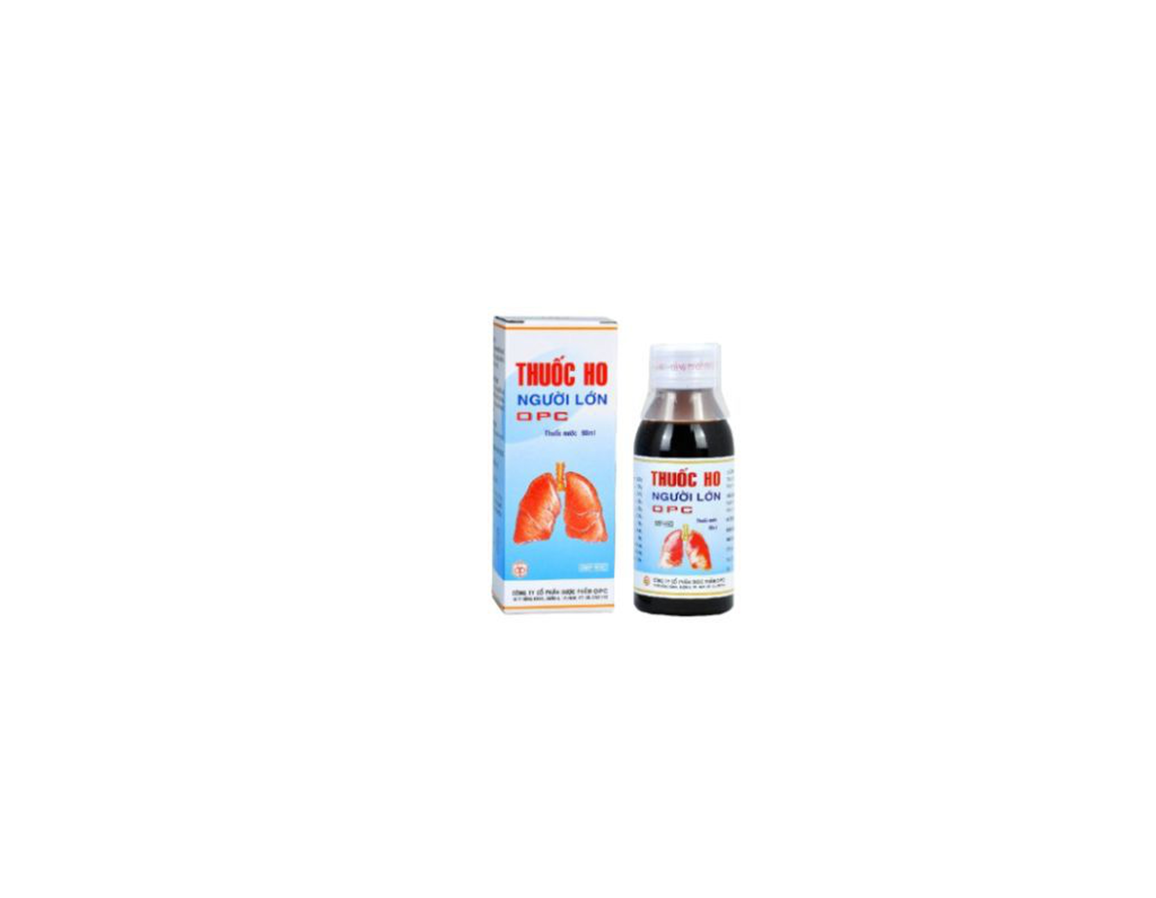 Thuốc Ho người lớn OPC điều trị ho đàm, viêm nhiễm đường hô hấp (chai 90ml)