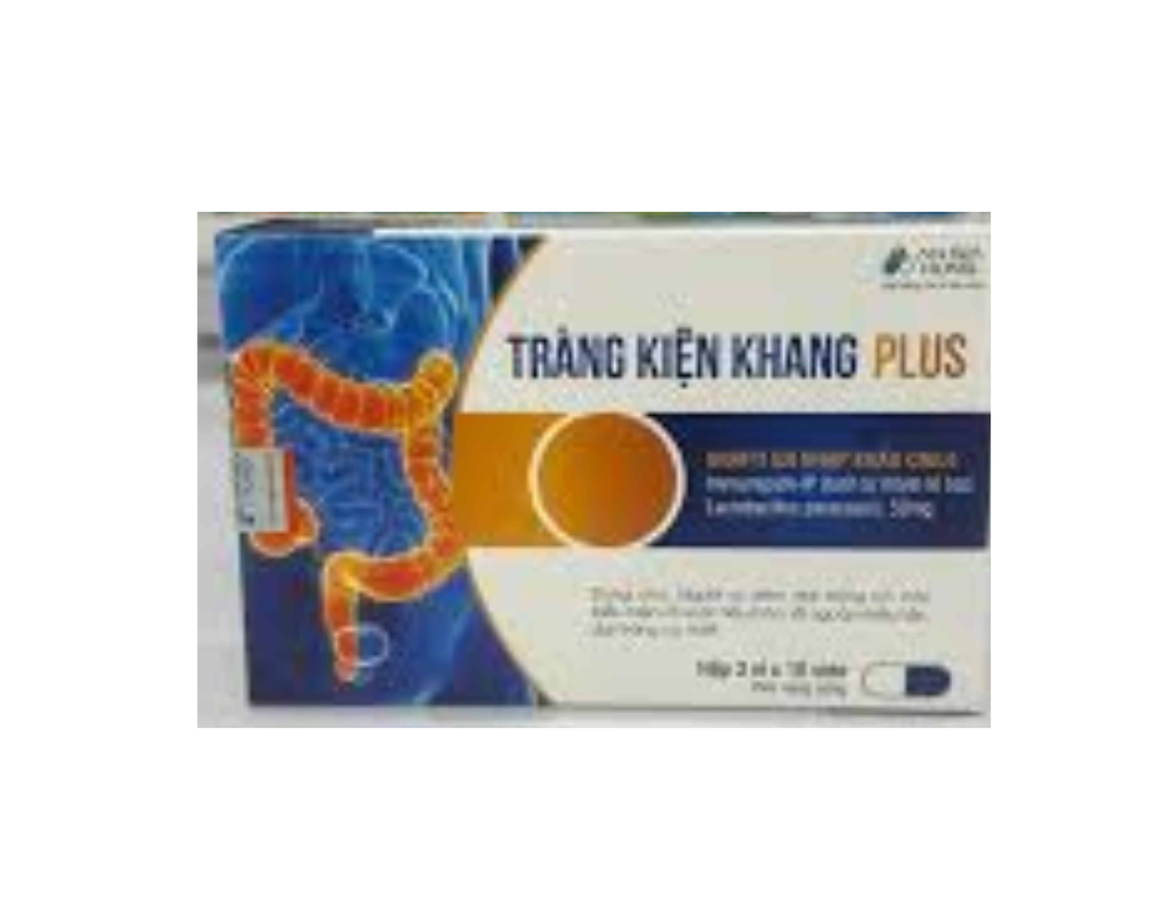 Tràng kiện khang Plus hỗ trợ giảm các biểu hiện rối loạn tiêu hóa,đại tràng co thắt do viêm đại tràng (Hộp 3 vỉ x 10 viên)