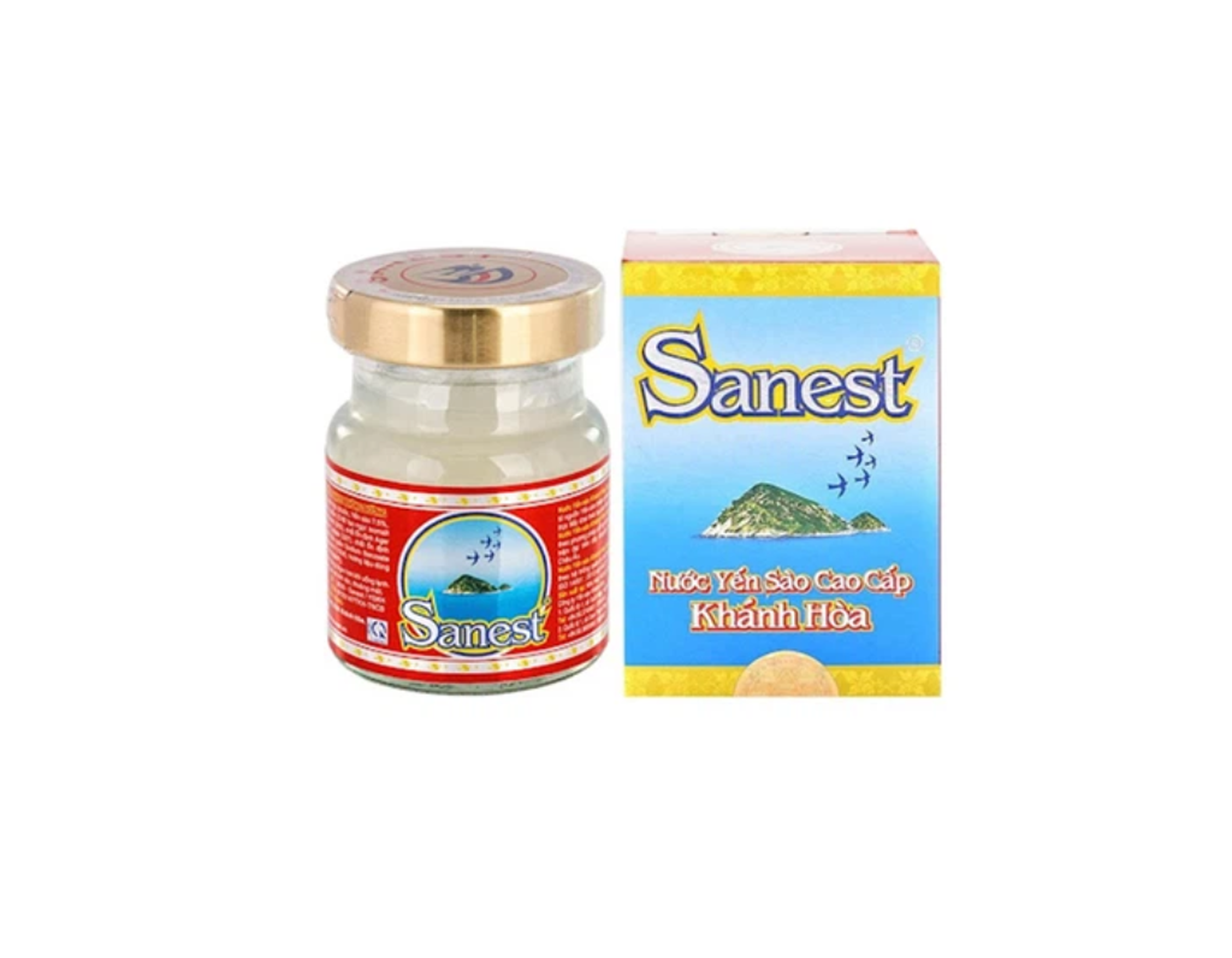 Nước yến sào Sanest Khánh Hoà hỗ trợ tăng sức đề kháng cho cơ thể (hũ 70ml)