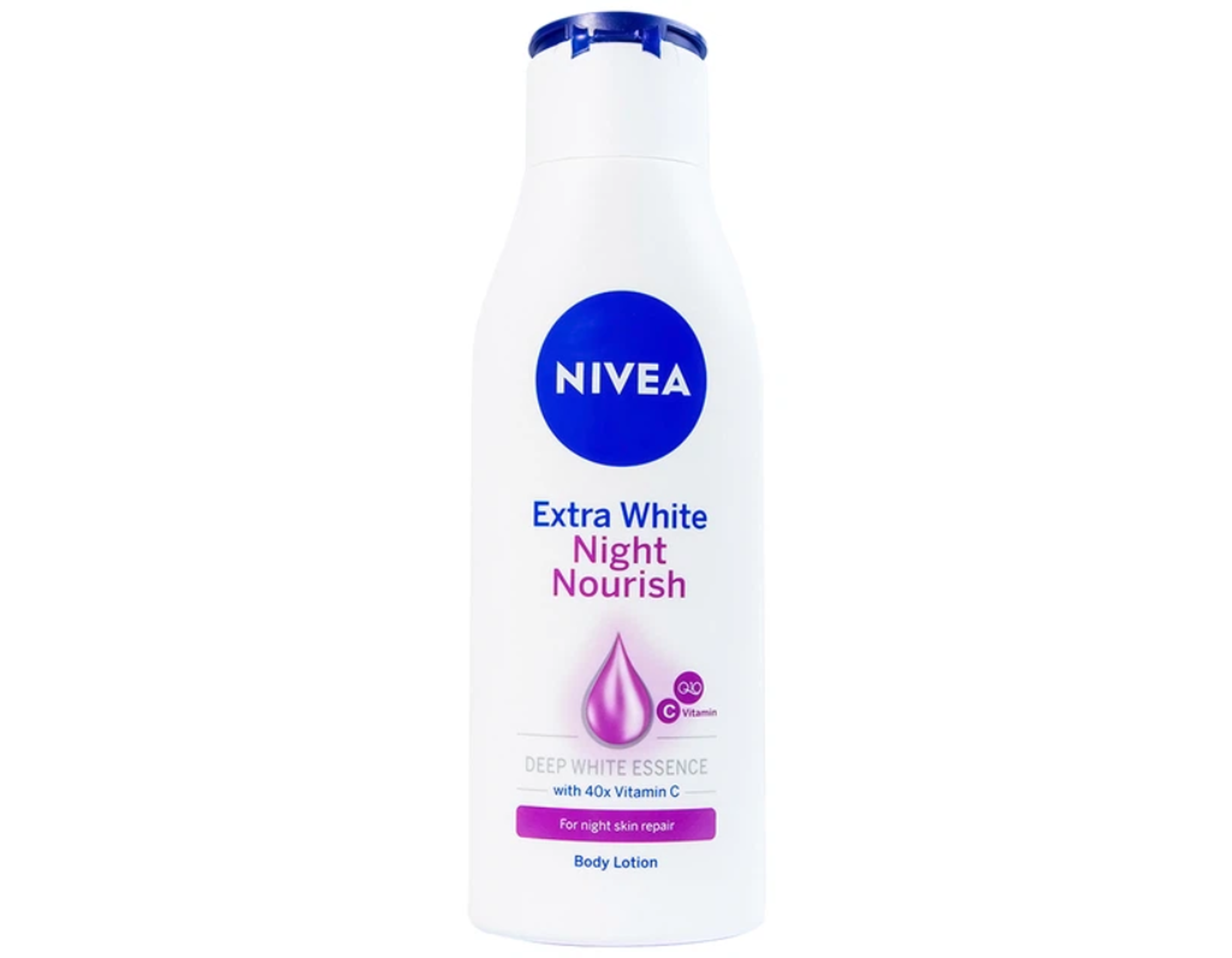 Sữa dưỡng thể NIVEA Extra White Night Nourish nuôi dưỡng làn da sáng khoẻ (chai 200ml)