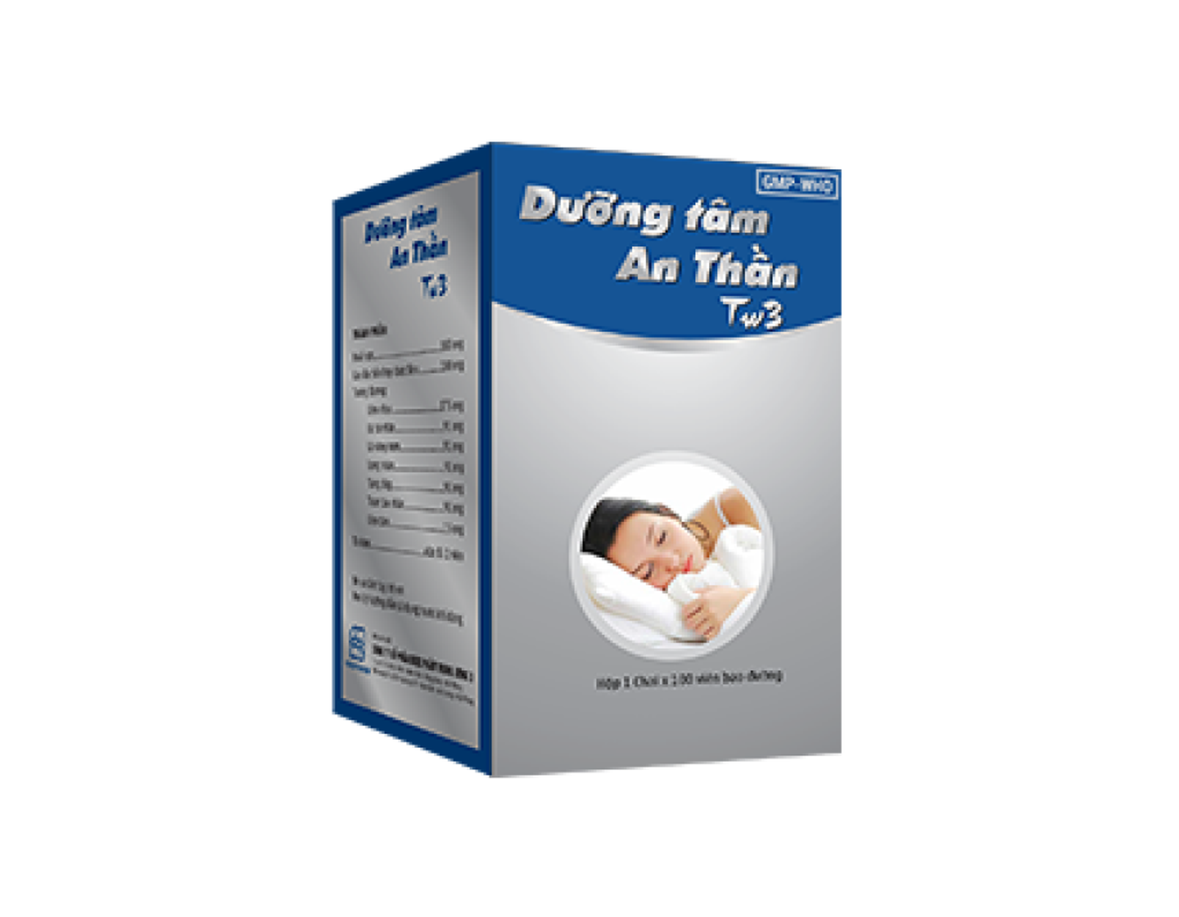 Thuốc Dưỡng Tâm An Thần TW3 điều trị mất ngủ do lo âu, làm việc quá sức (Hộp 1 lọ 100 viên)