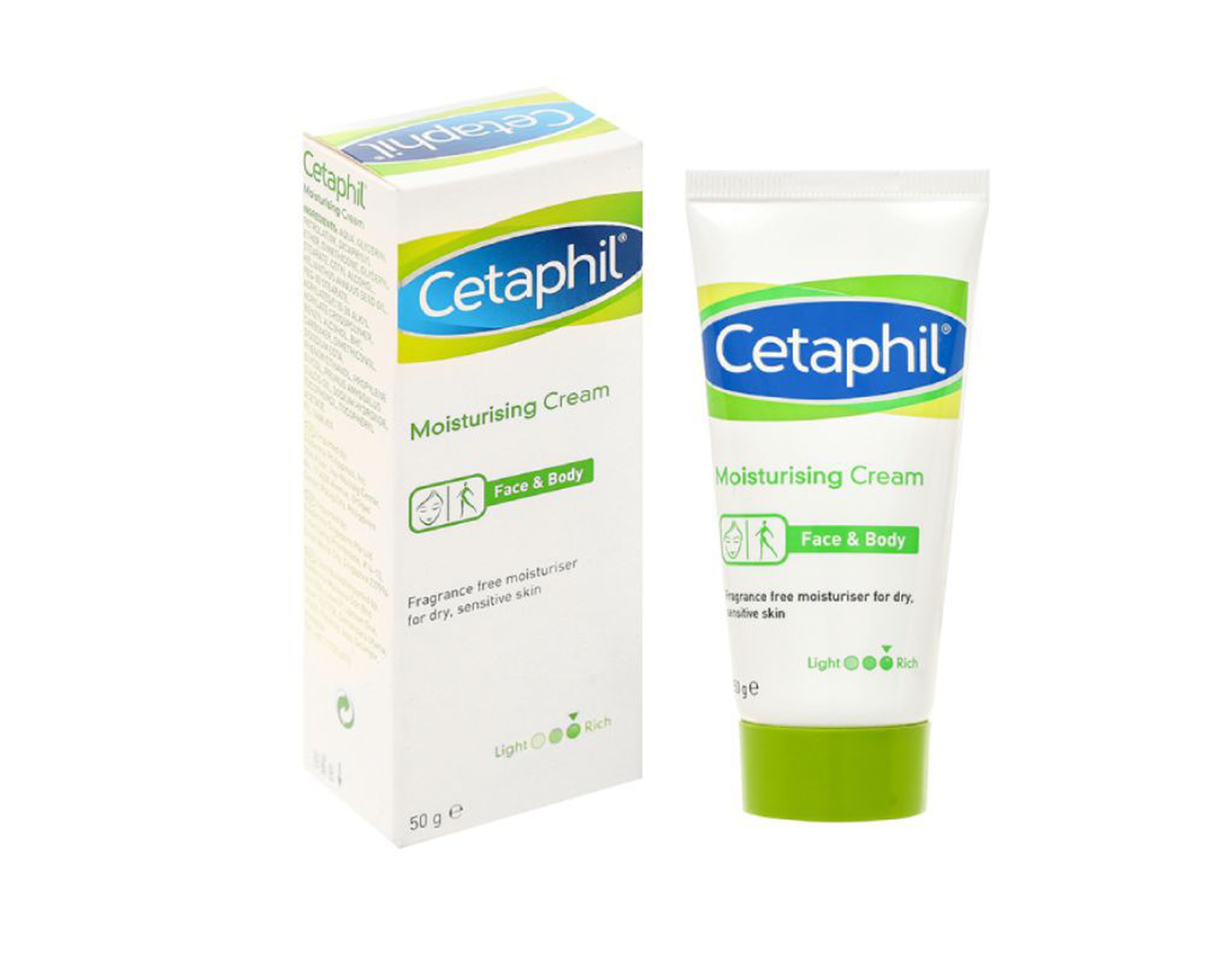 Kem dưỡng ẩm Cetaphil moisturising cream cấp ẩm sâu (tuýp 50g)