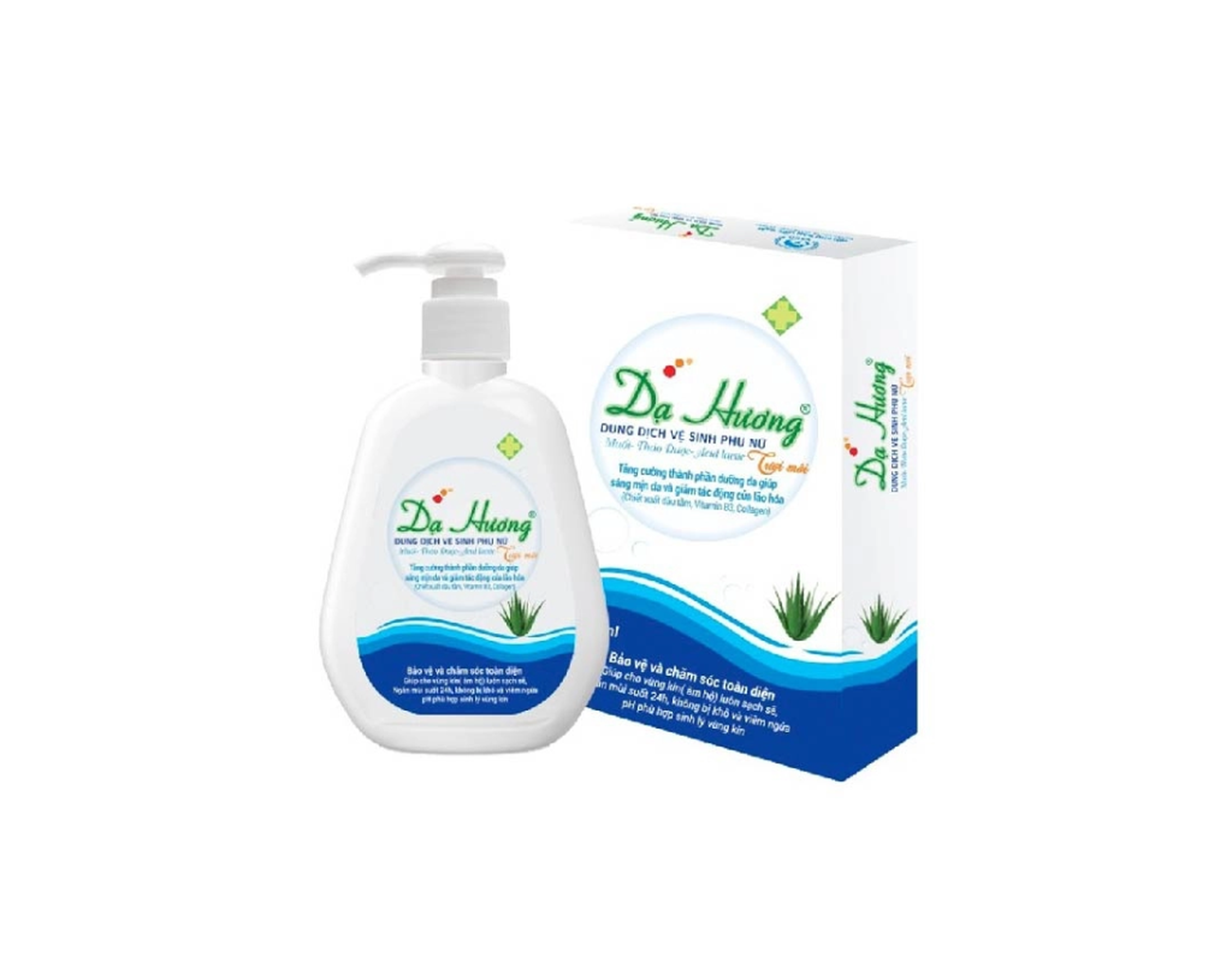 Dung dịch vệ sinh phụ nữ Dạ Hương làm sạch, khử mùi vùng kín (Chai 100ml)