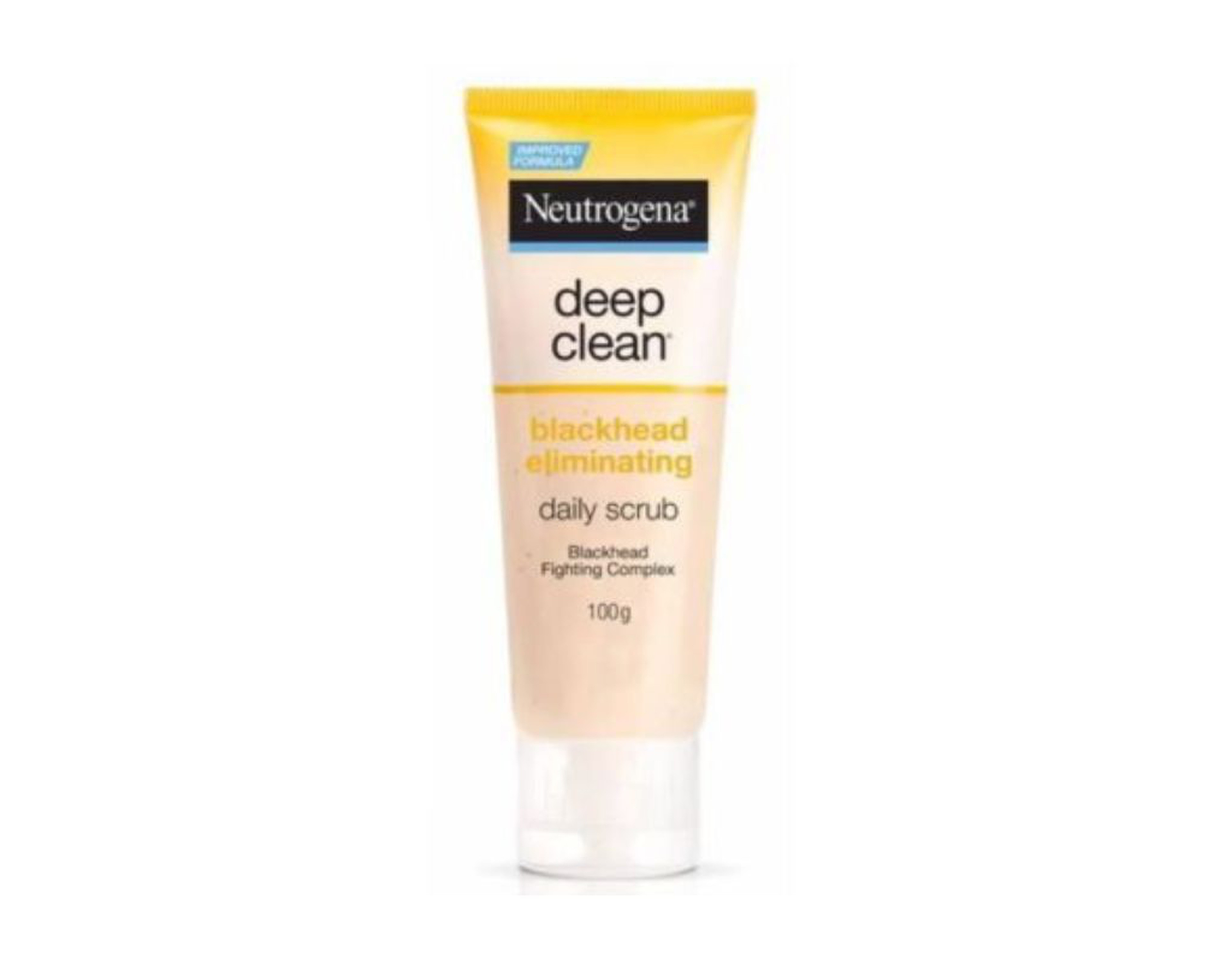 Sữa rửa mặt Neutrogena Deep Clean Blackhead Eliminating Scrub ngừa mụn đầu đen (tuýp 100g)