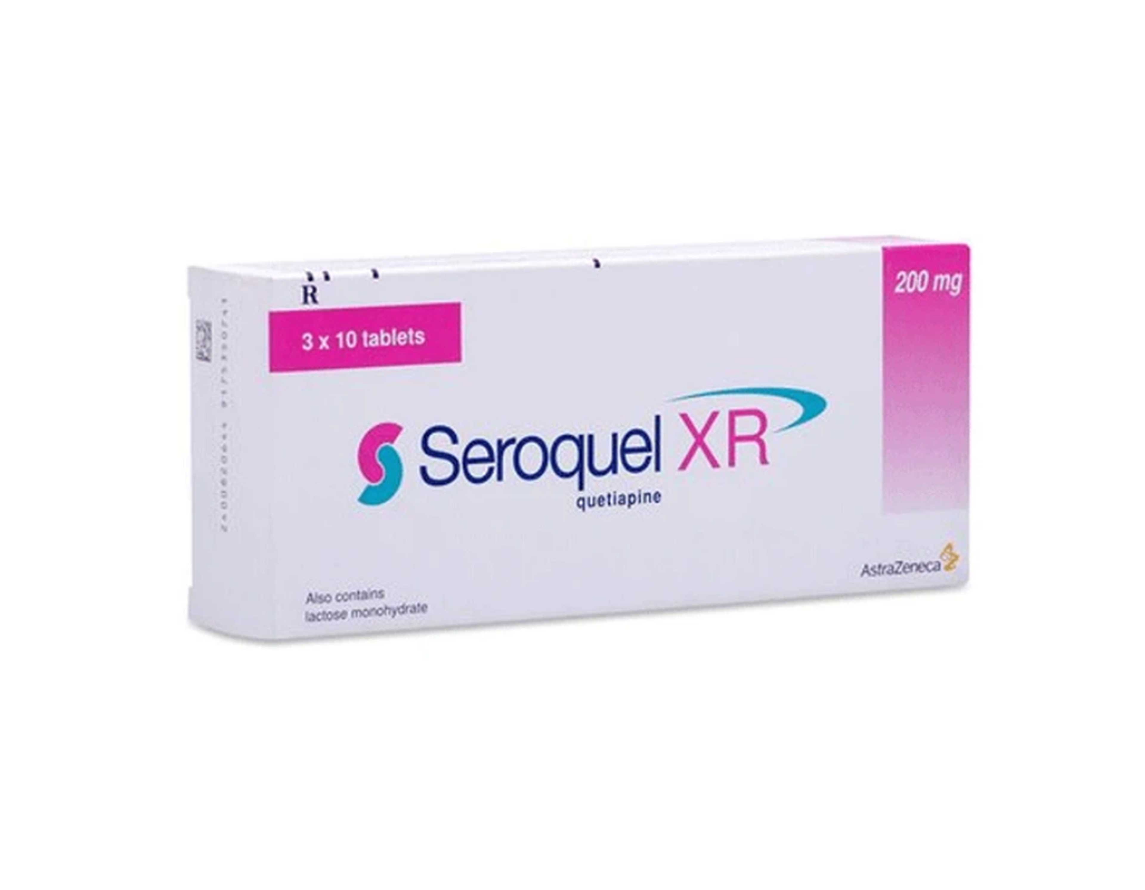 Thuốc Seroquel XR Tab 200mg điều trị tâm thần phân liệt ( hộp 3 vỉ x 10 viên)