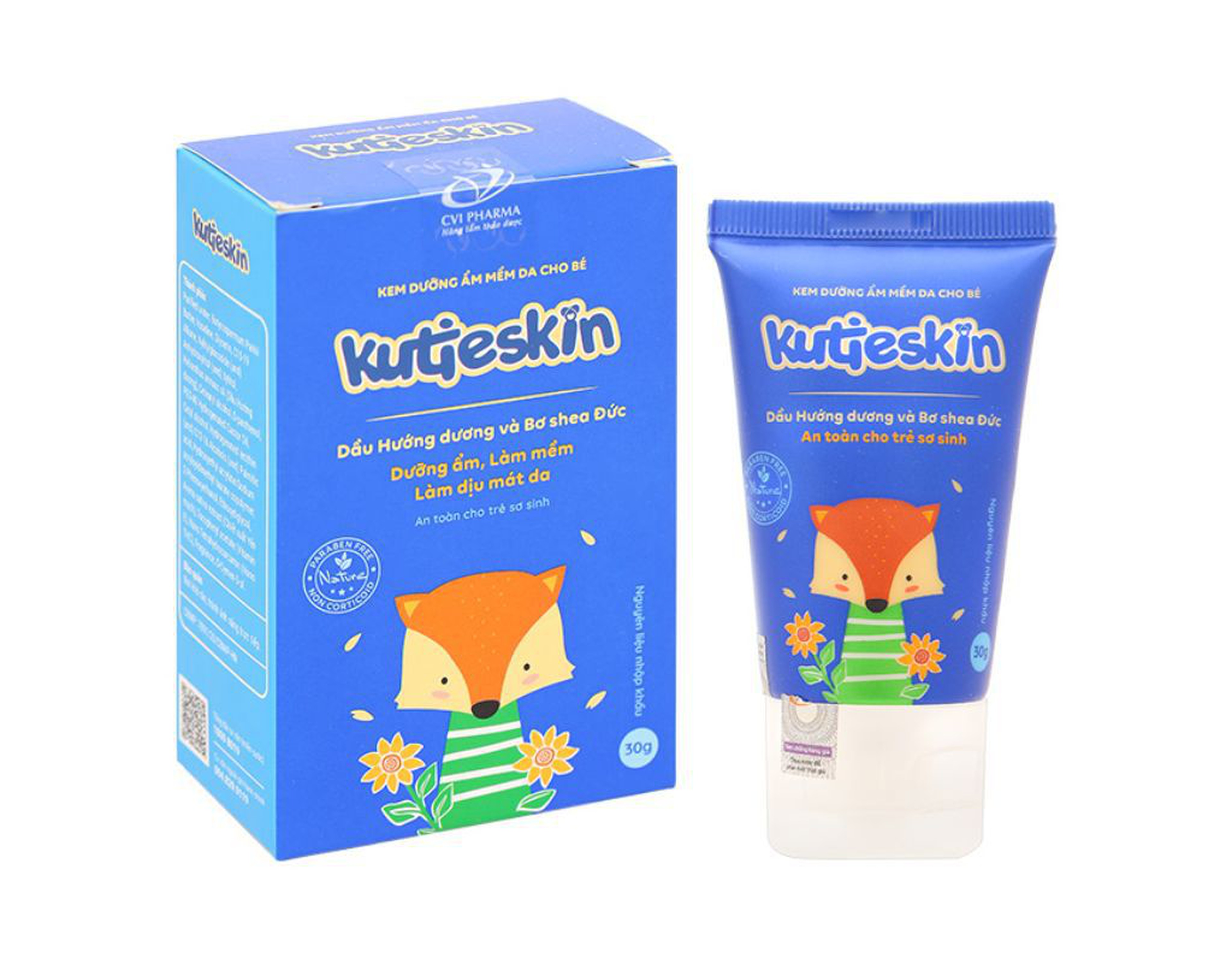 Kem dưỡng ẩm Kutieskin giúp làm mềm da cho bé (Tuýp 30g)
