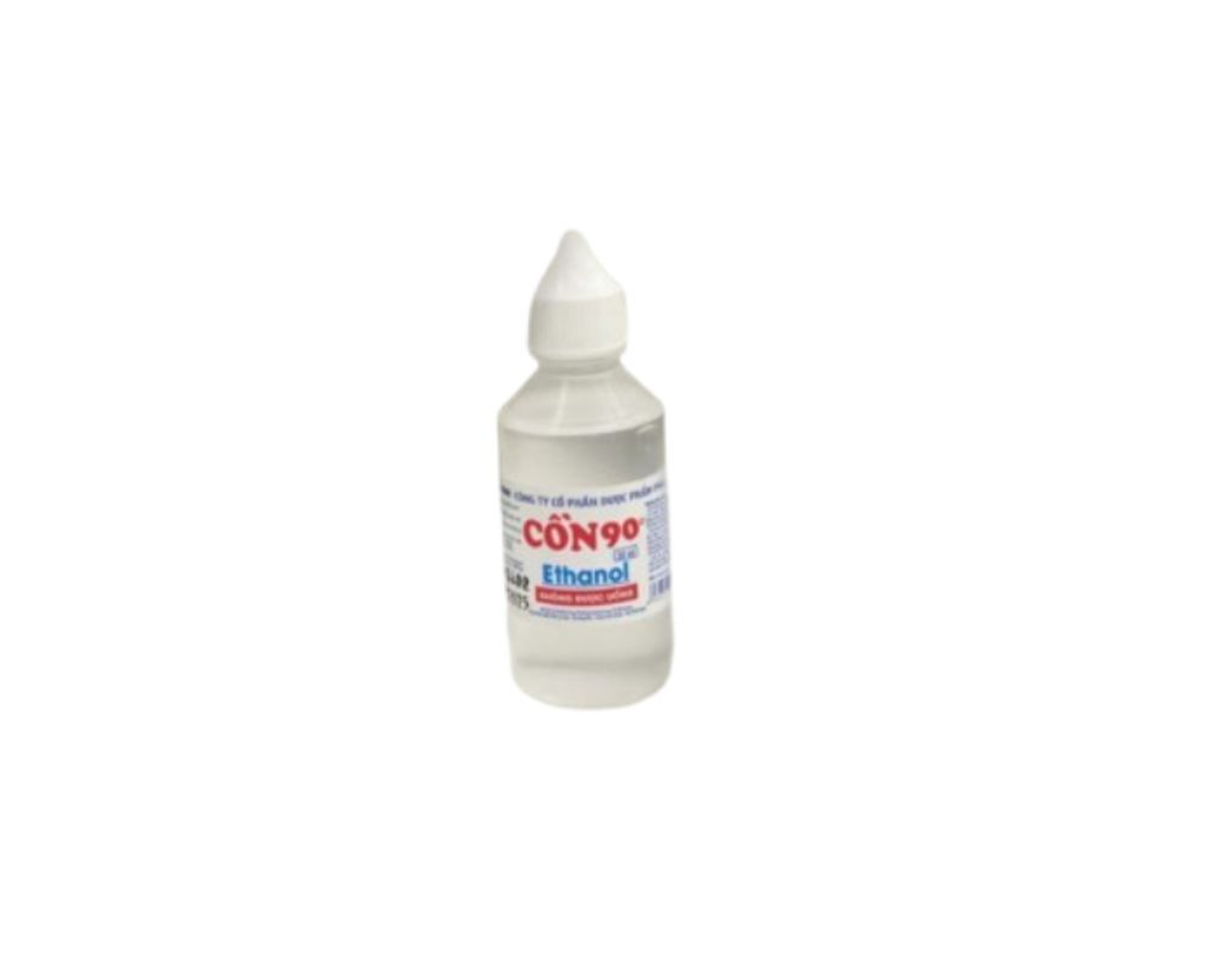 Cồn 90 độ Phúc Vinh sát khuẩn bề mặt (chai 60ml)