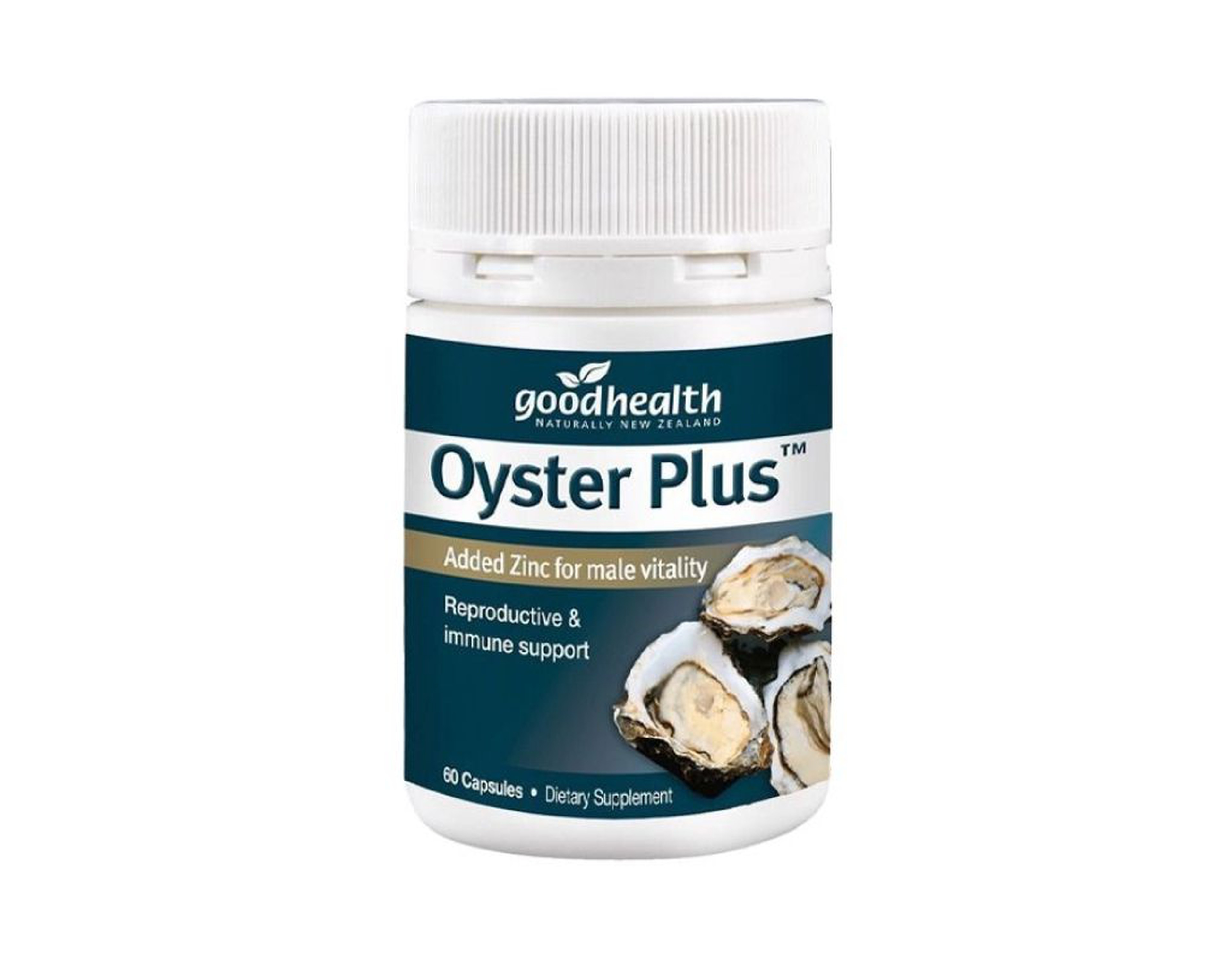 Tinh chất hàu Oyster Plus Goodhealth hỗ trợ tăng cường sinh lực, tăng cường đề kháng cho nam giới (60 viên)
