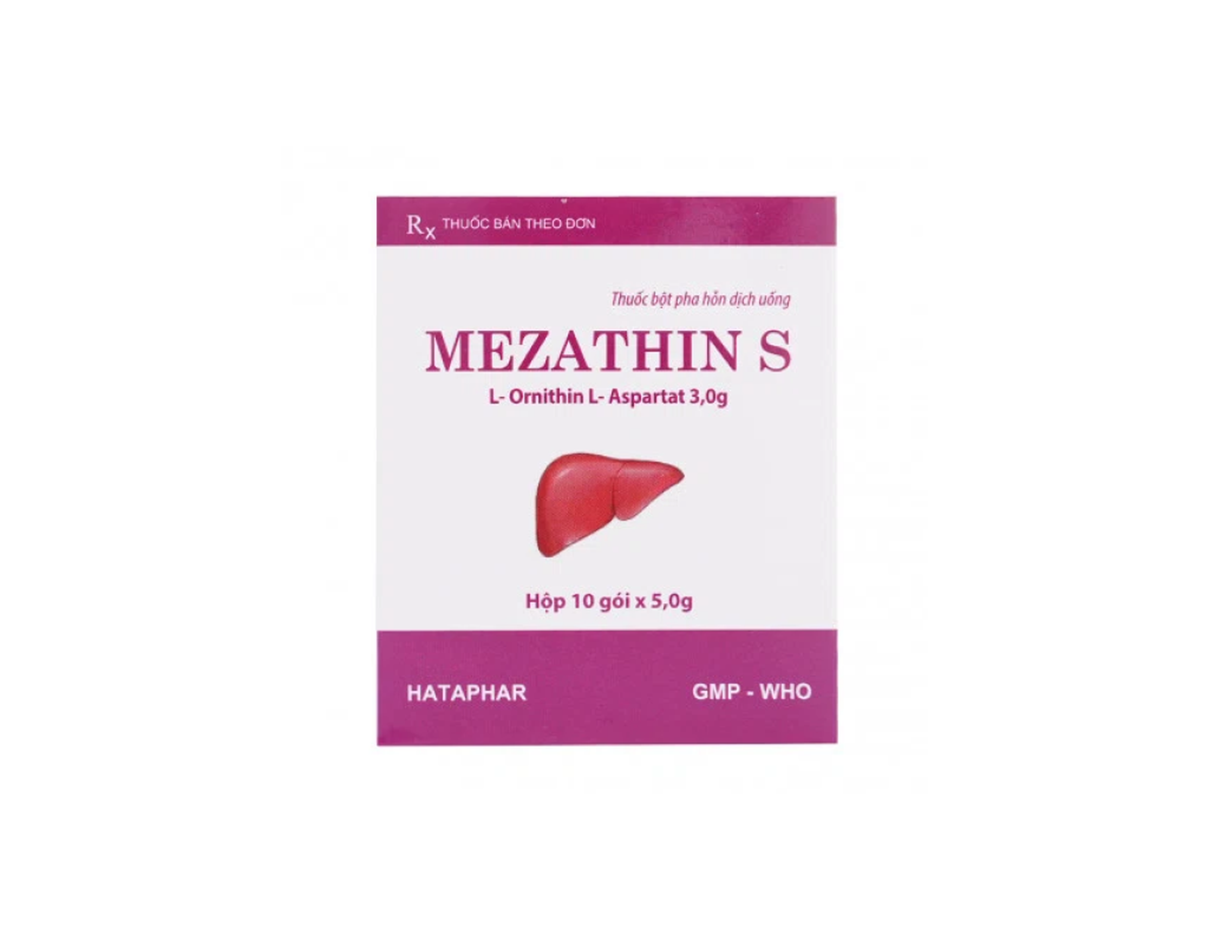 Thuốc Mezathin S 5g điều trị giải độc gan (Hộp 10 gói)