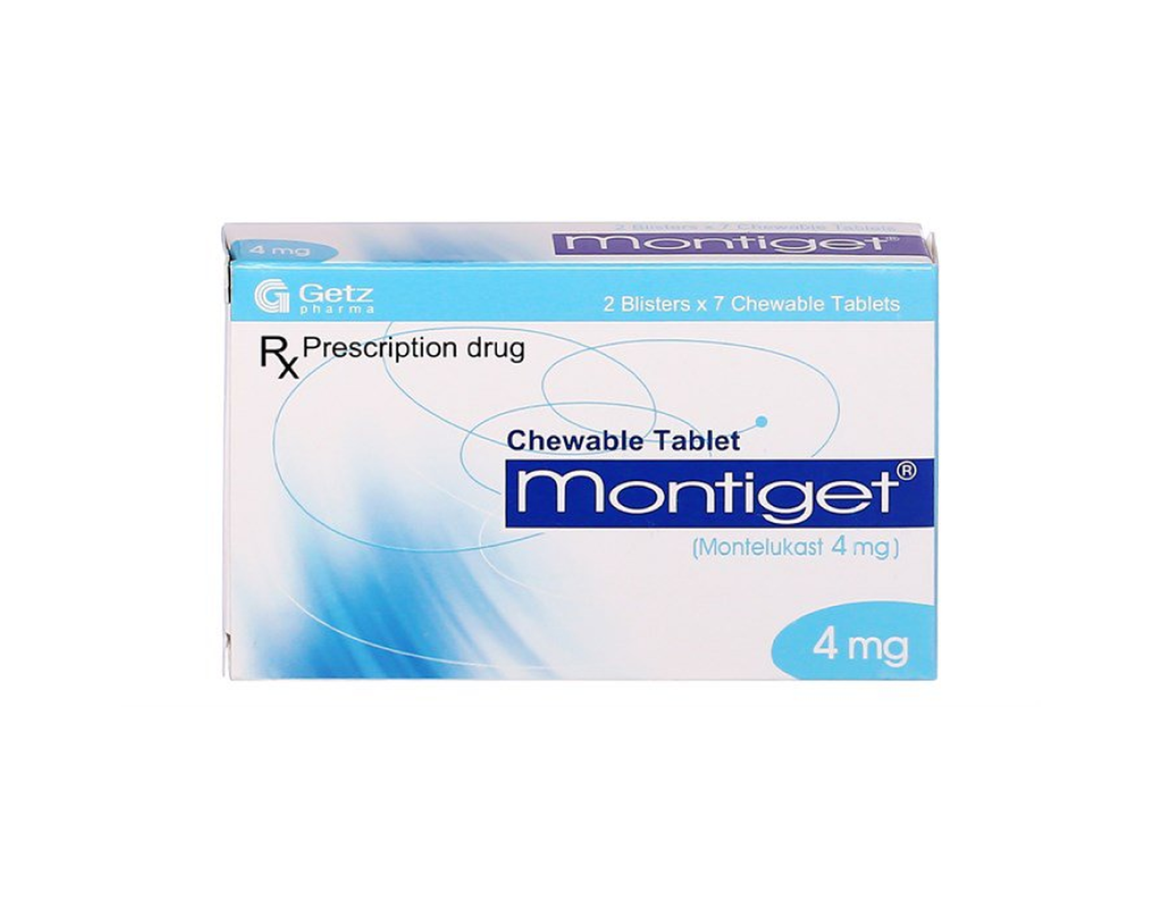Thuốc Montiget 4mg trị hen suyễn (Hộp 2 vỉ x 7 viên)