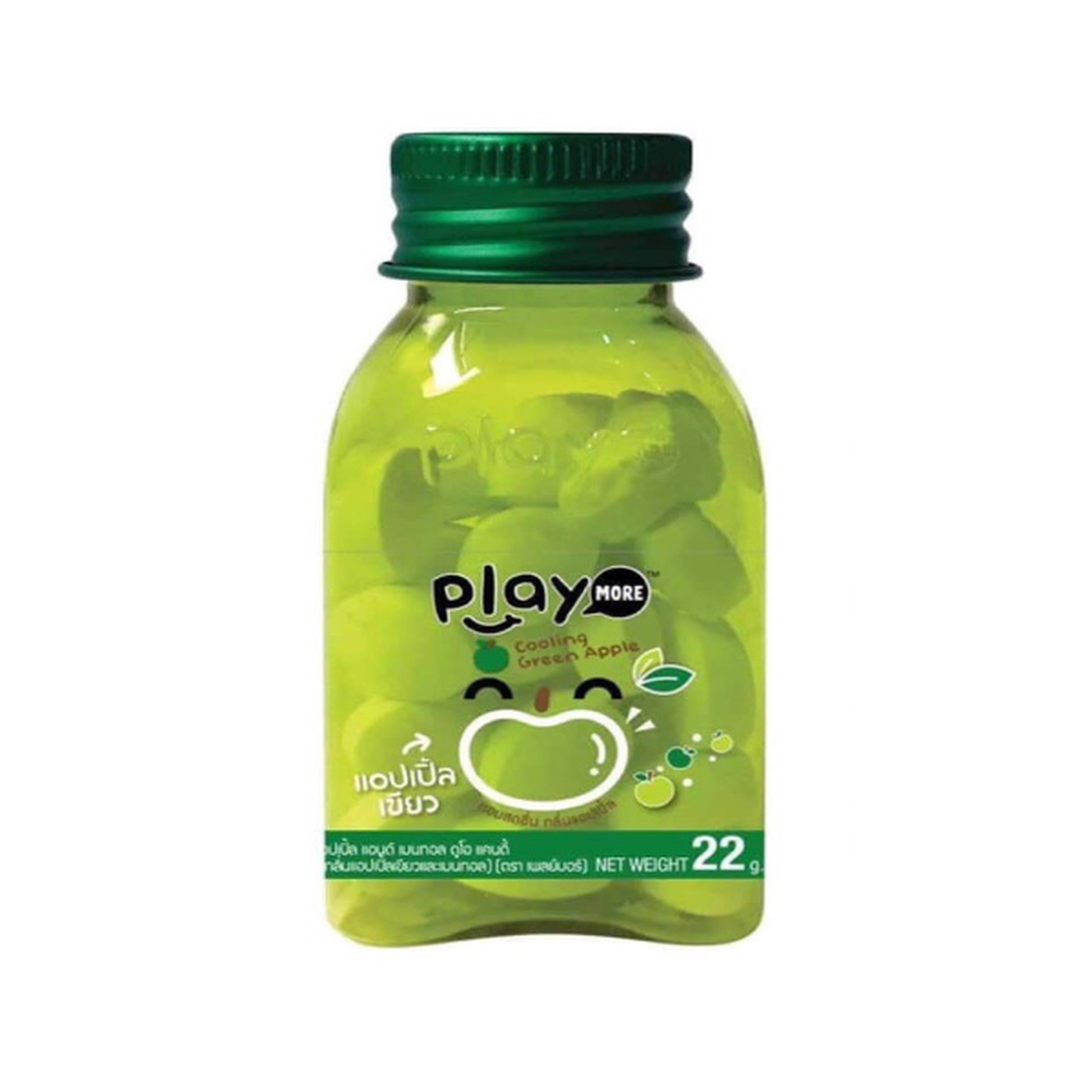 Kẹo Play Candy dưa gang không chứa đường, thơm ngon (Lọ 22g)