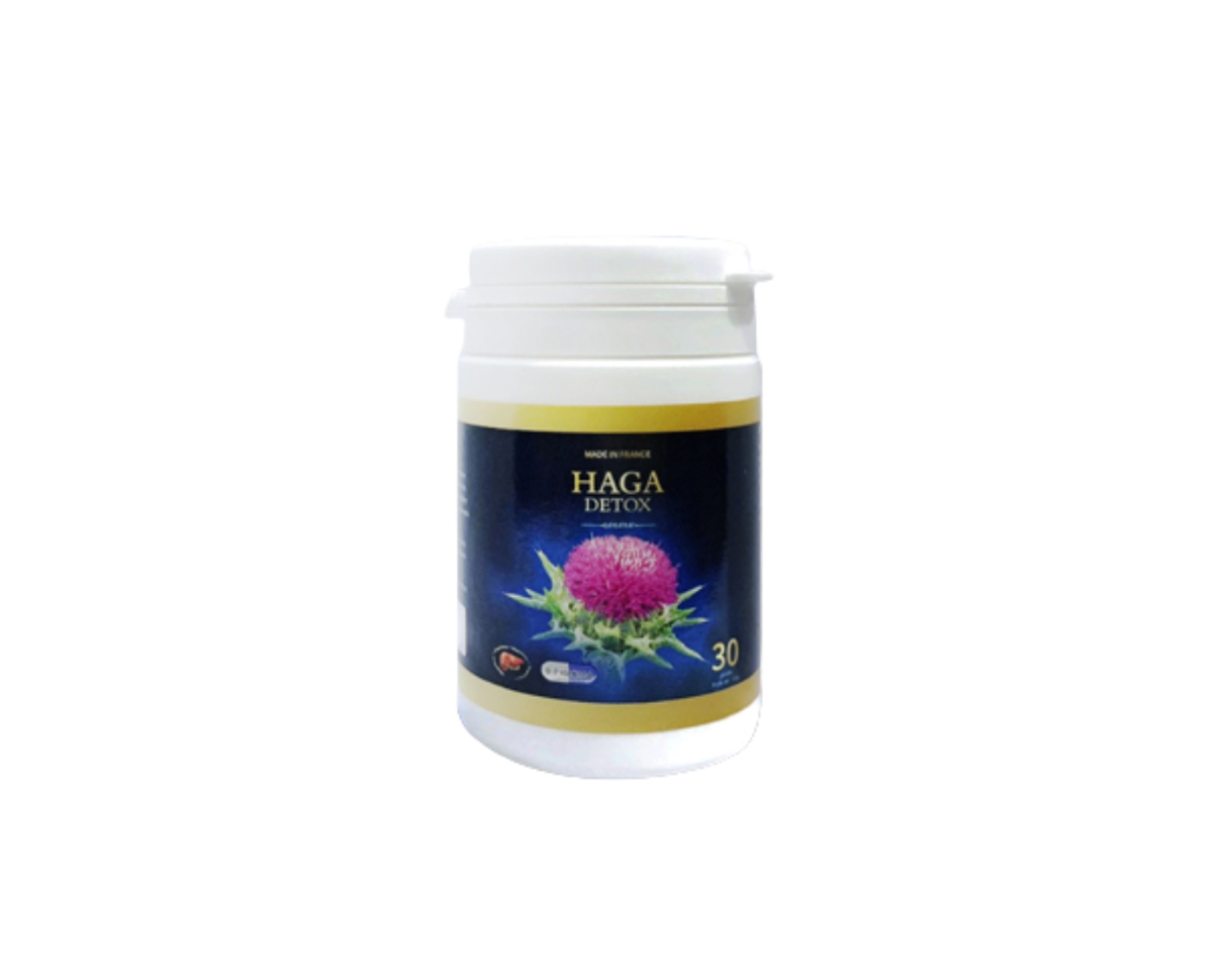 Viên uống Haga Detox hỗ trợ bảo vệ gan lọ 30 viên