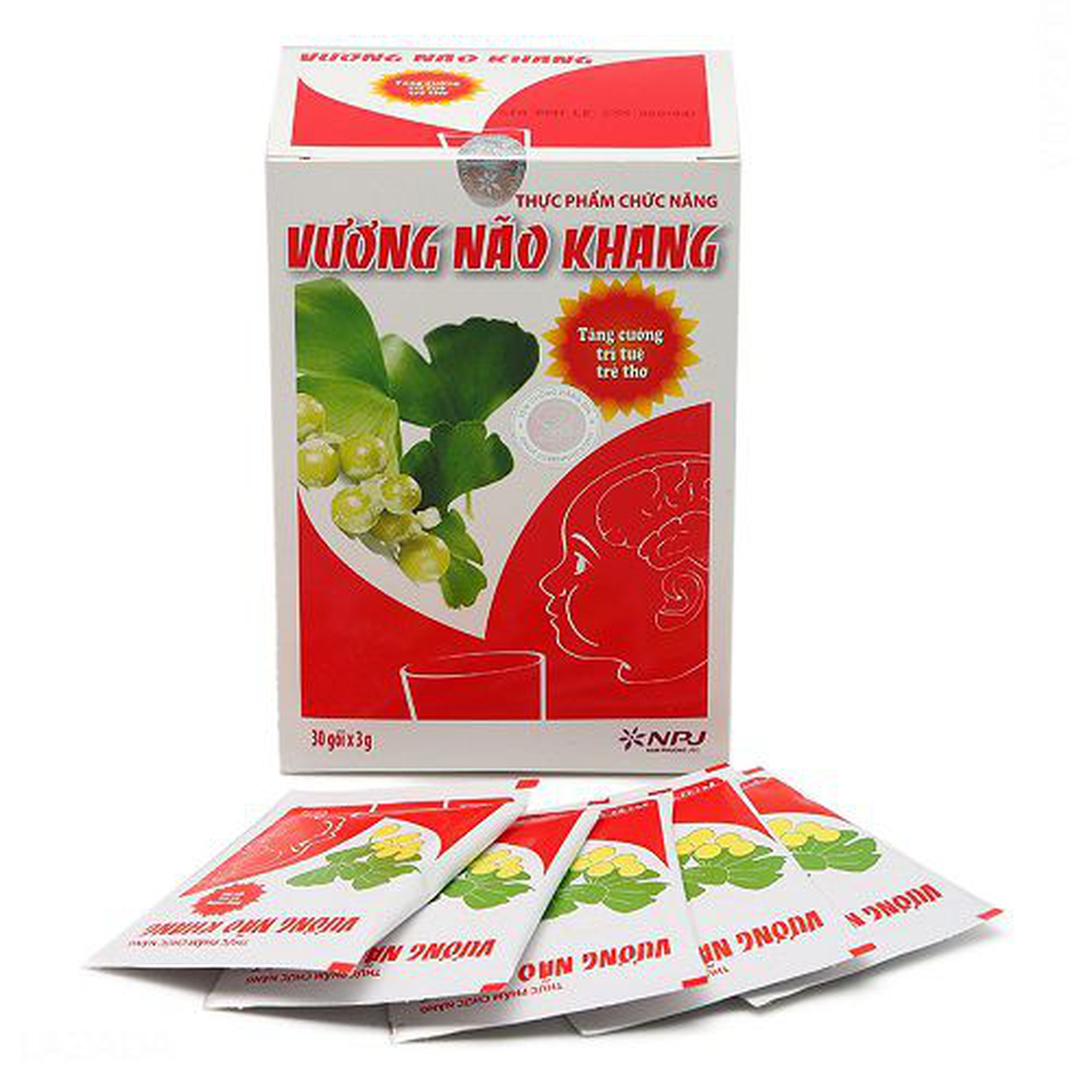 Hoạt huyết Vương não khang giúp tăng cường trí tuệ (Hộp 30 viên)