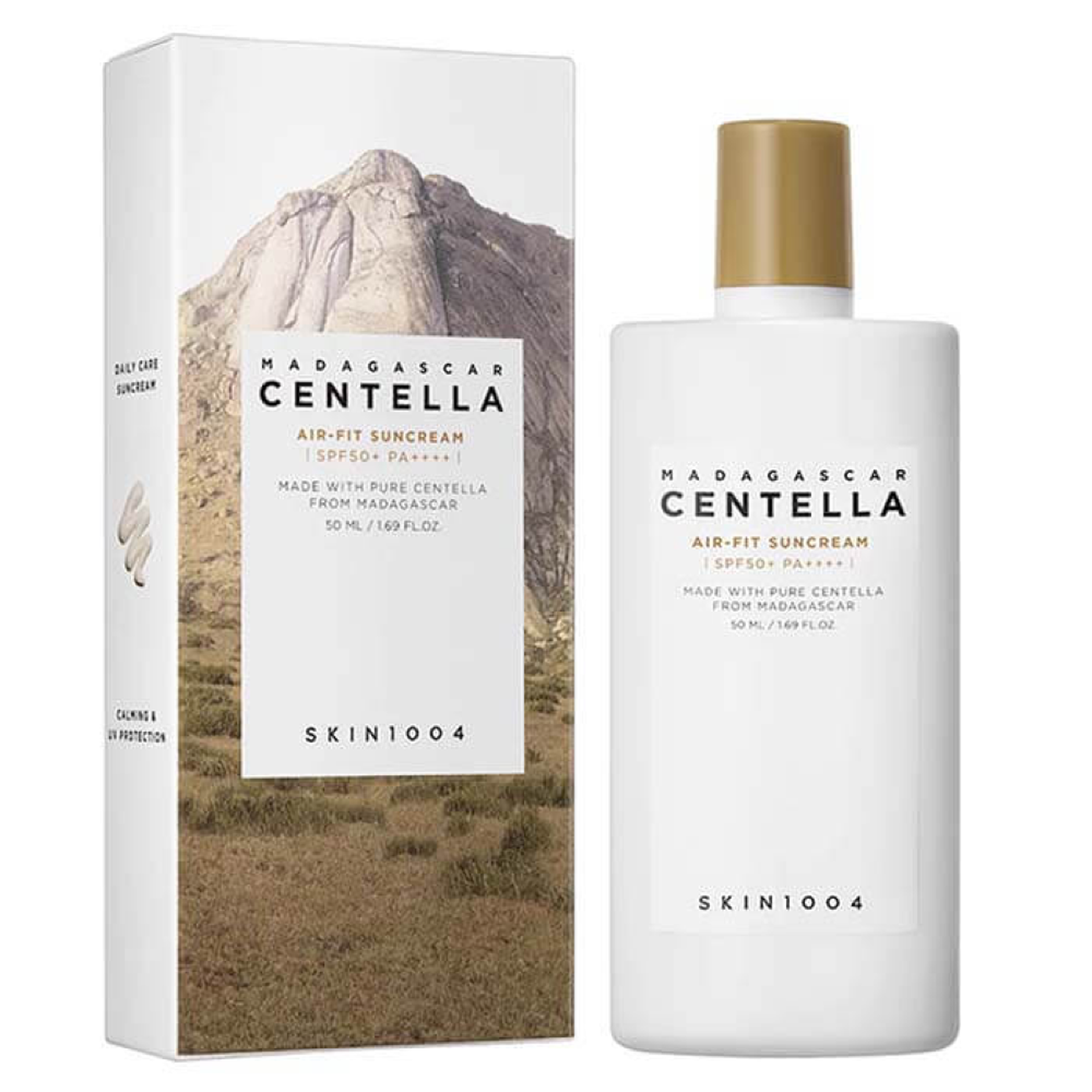 Kem chống nắng SKIN1004 Madagascar Centella Air-Fit Sunscream Plus an toàn cho mọi loại da (lọ 50 ml)
