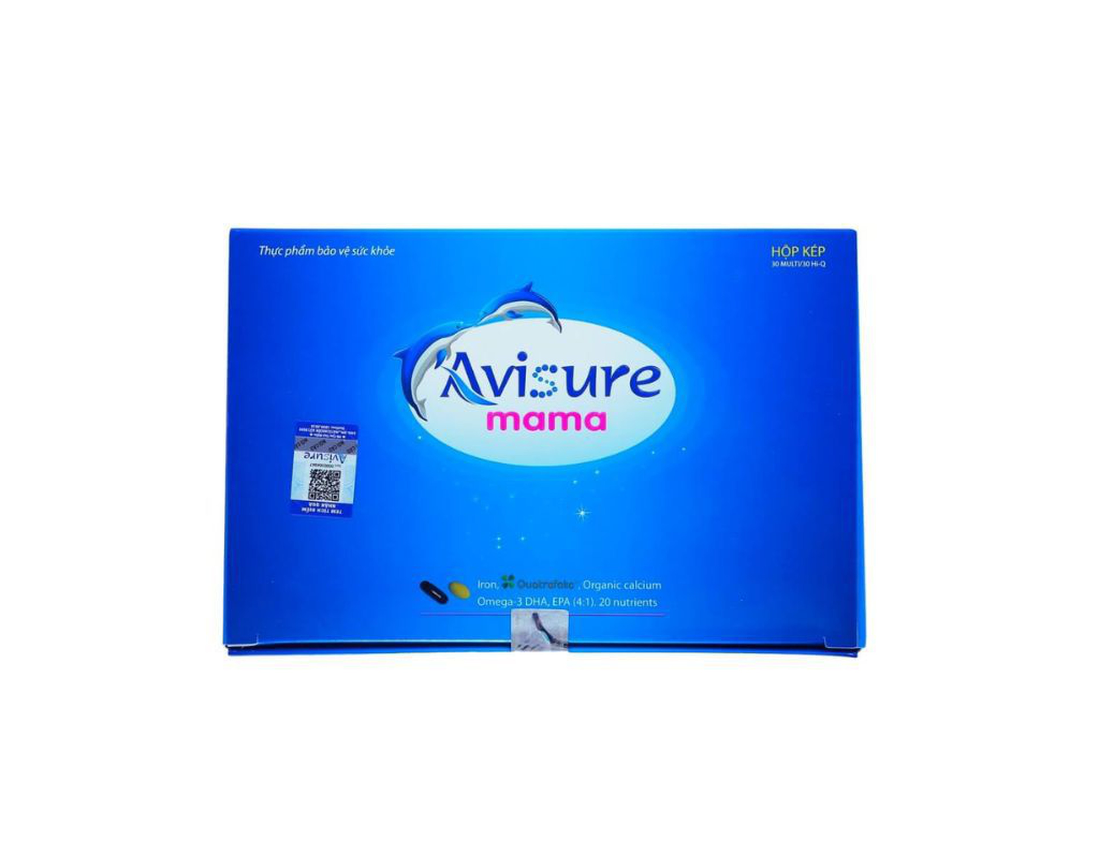 Viên uống Avisure Mama bổ sung vitamin, khoáng chất cho cho mẹ bầu 2 hộp x 30 viên