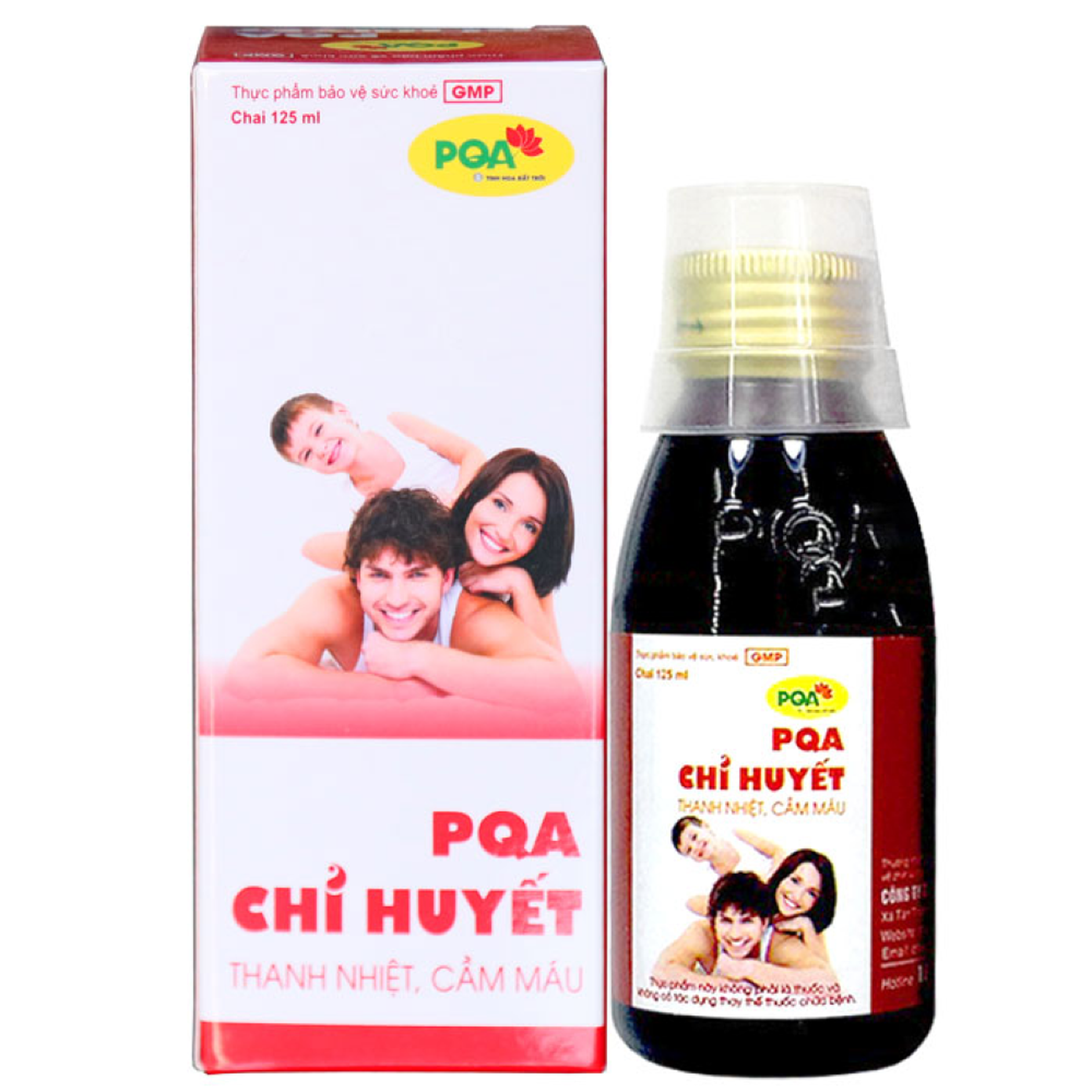 Siro Chỉ Huyết PQA hỗ trợ thanh nhiệt cơ thể, mát gan (125ml)