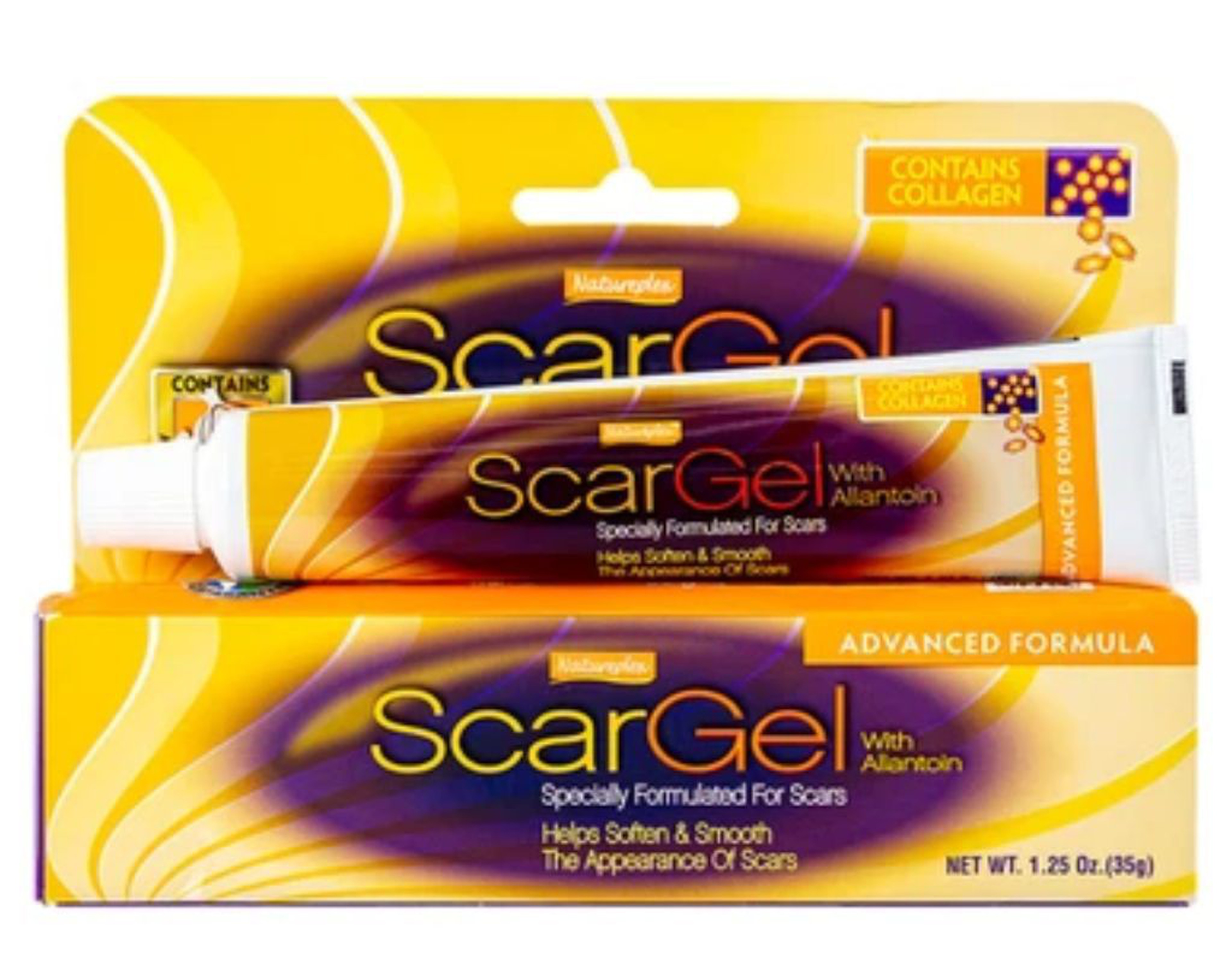 Gel bôi ScarGel with Allantoin hỗ trợ làm mờ sẹo (Hộp 1 tuýp 35g)